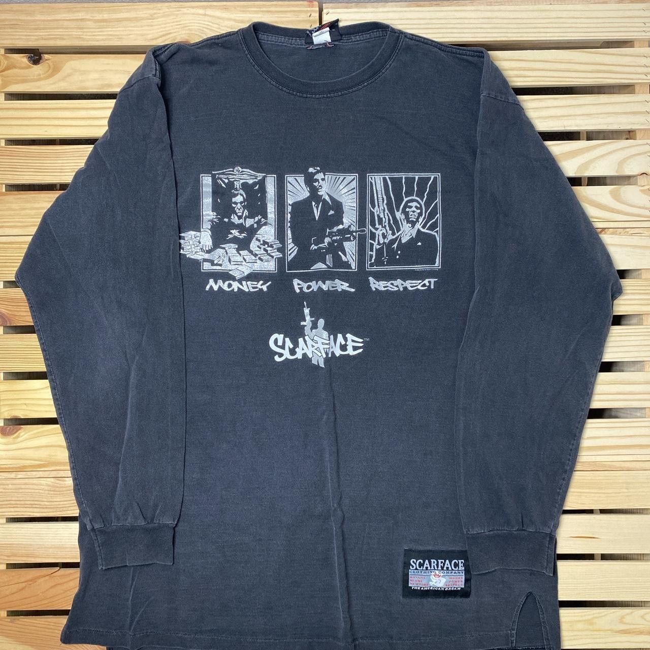 Other Vintage Scarface Faded Black Movie Promo Tee Size 2XL Size US XXL / EU 58 / 5 - 1 Thumbnail