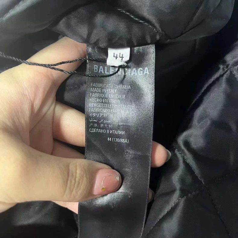 Balenciaga Balenciaga latest black full logo leather jacket-2506 Size US L / EU 52-54 / 3 - 6 Thumbnail