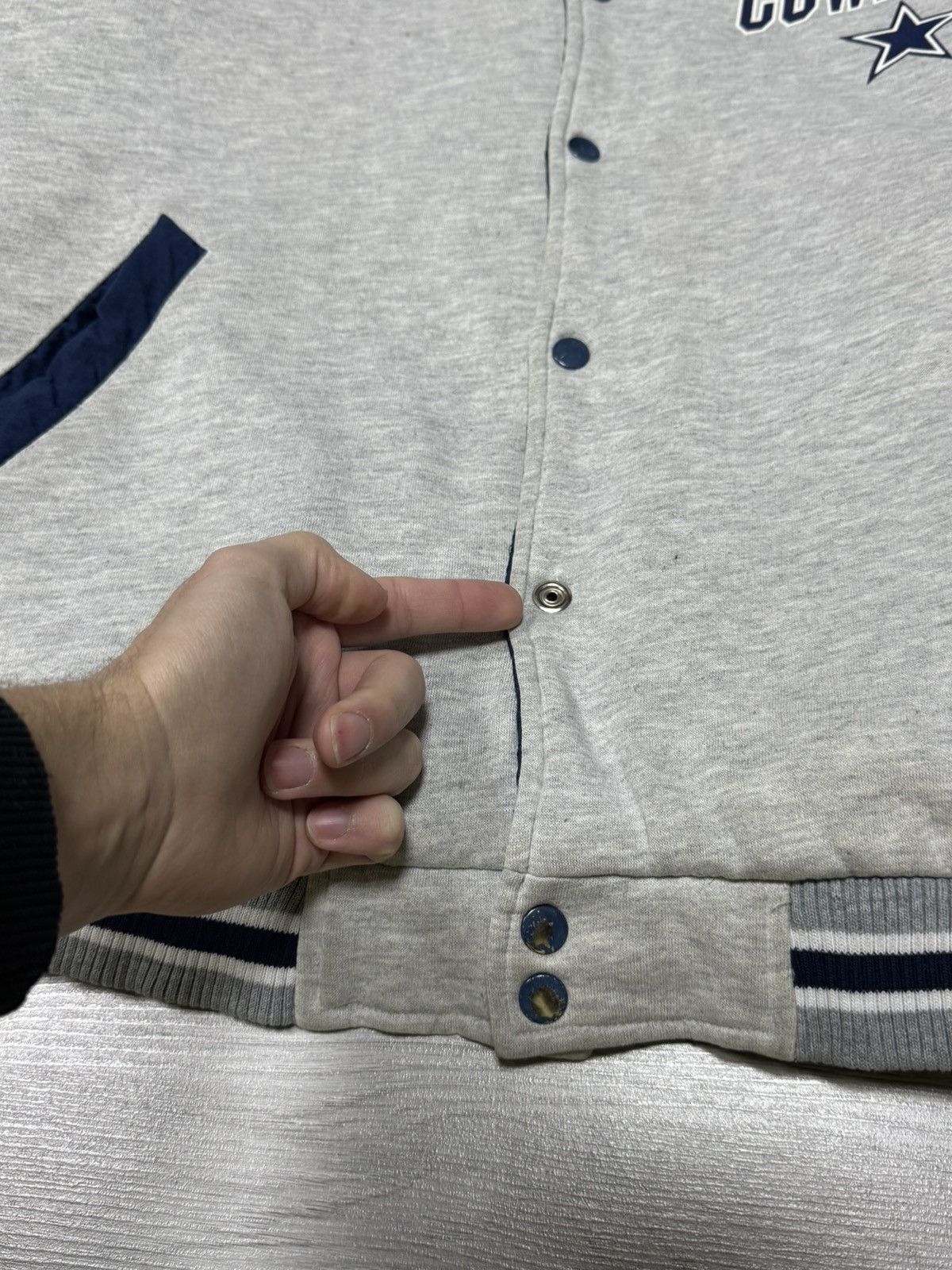 Logo 7 Vintage Dallas Cowboys double side Jacket bomber Size US XL / EU 56 / 4 - 11 Thumbnail