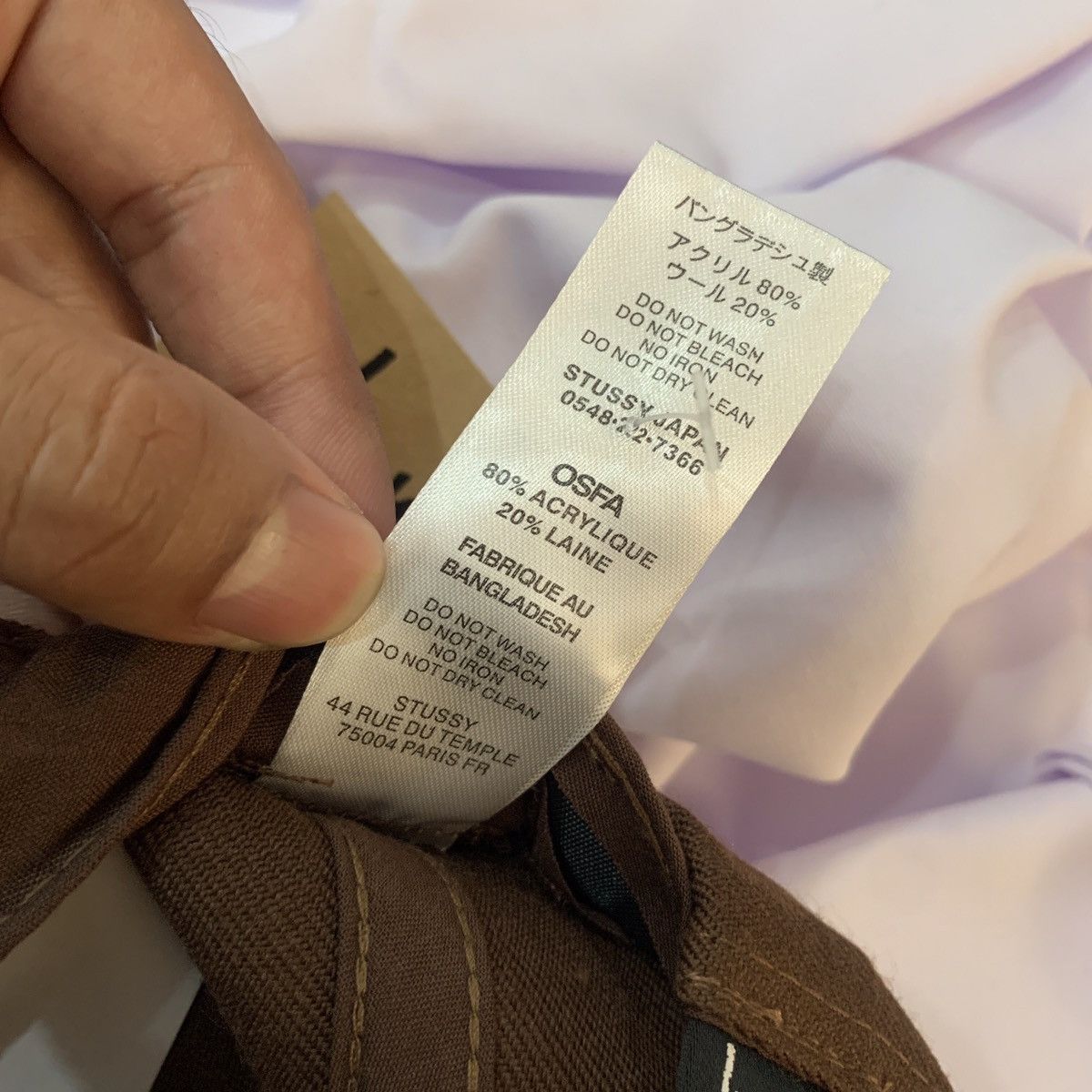 Stussy Stussy Big Link Low Pro Cap Size ONE SIZE - 7 Thumbnail