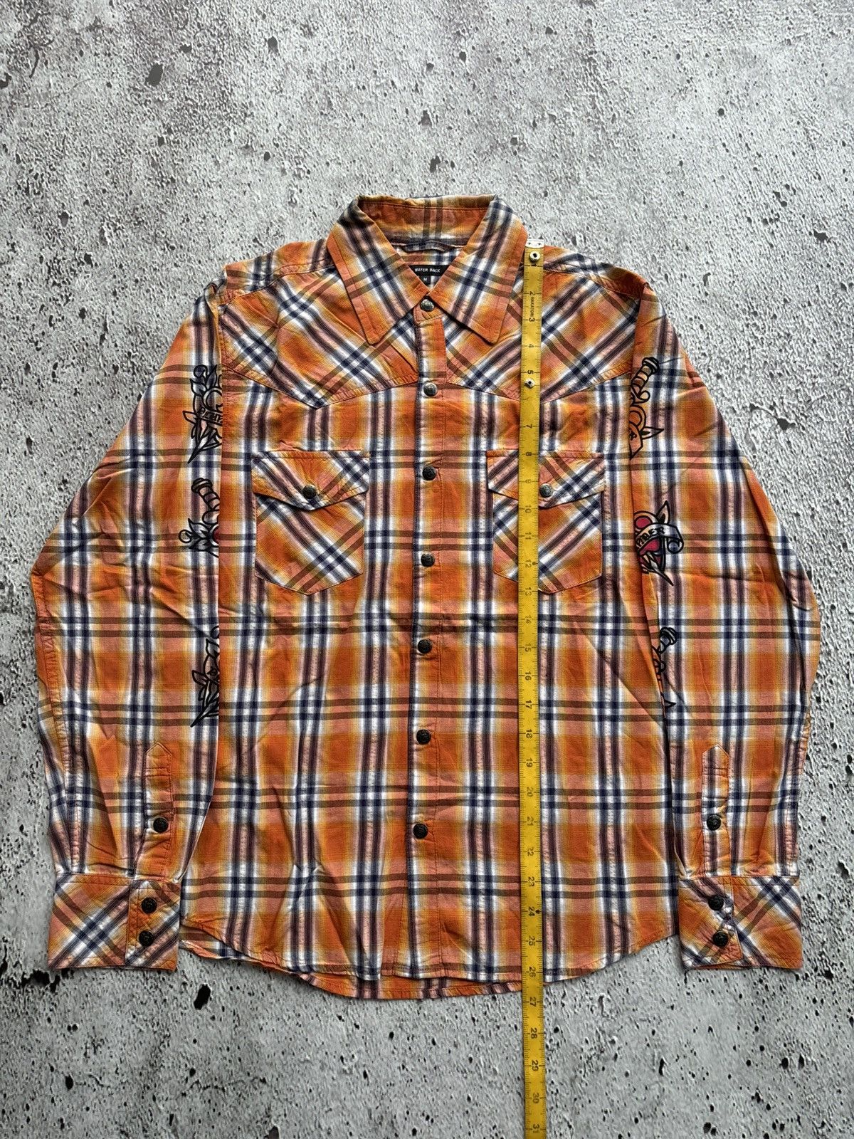 Hysteric Glamour Y2k Water back Losangles Punk style Shirt Size US M / EU 48-50 / 2 - 13 Thumbnail
