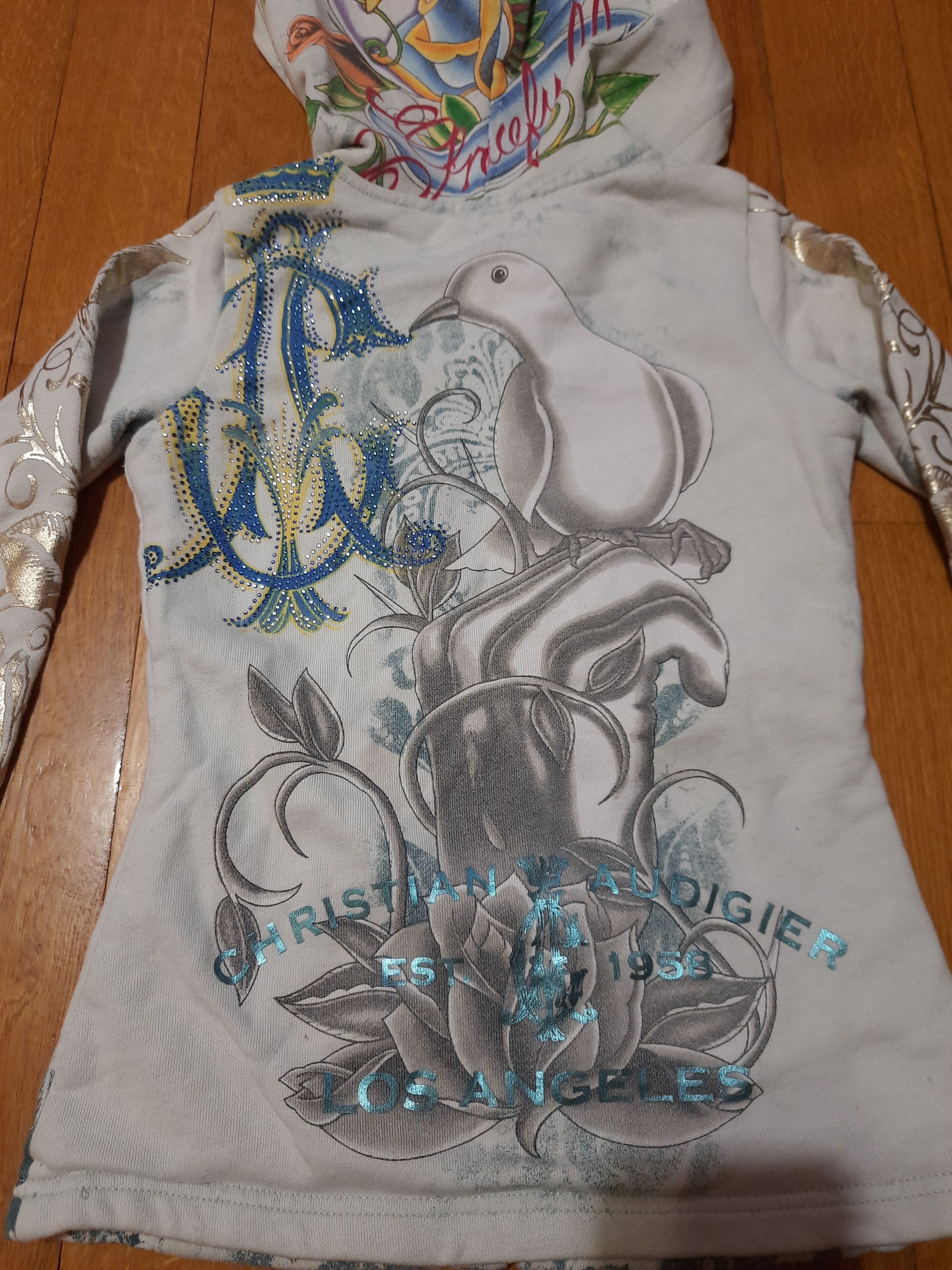 Christian Audigier Christian Audigier Hoodie Ed Hardy Y2k Size XS / US 0-2 / IT 36-38 - 5 Thumbnail