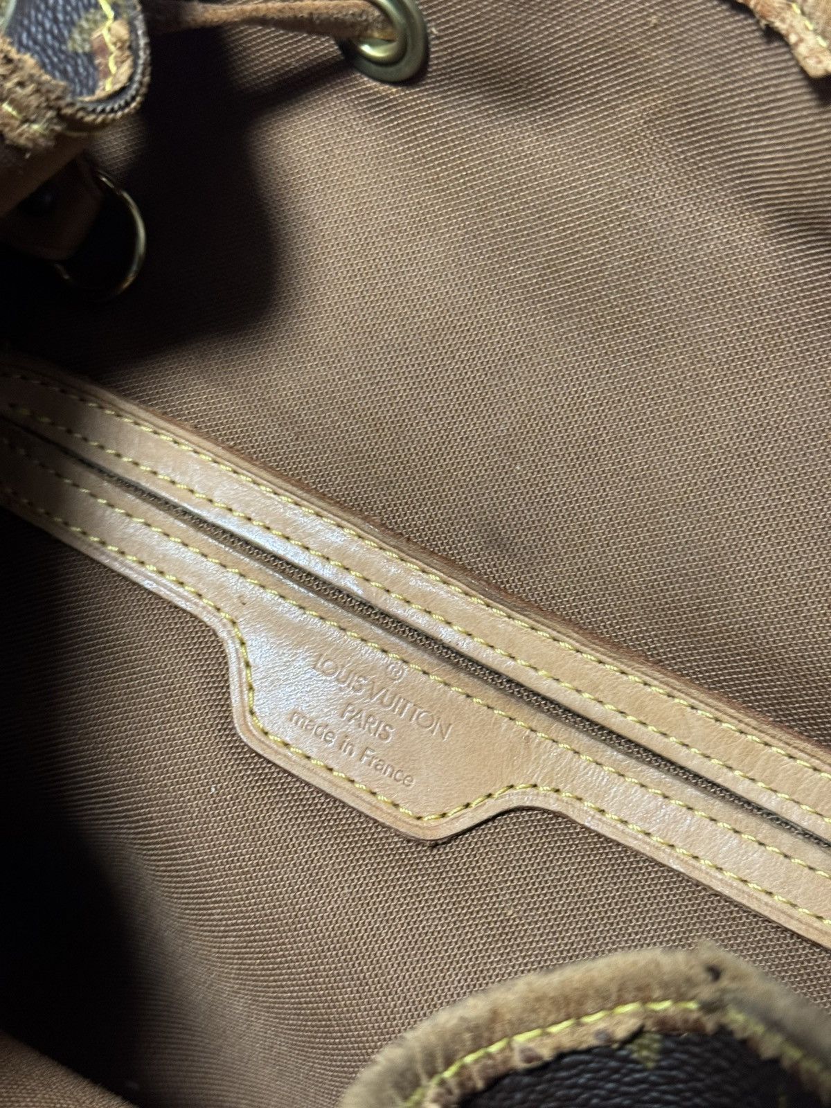 Louis Vuitton Louis Vuitton Montsouris GM Brown Canvas Backpack Size ONE SIZE - 16 Thumbnail