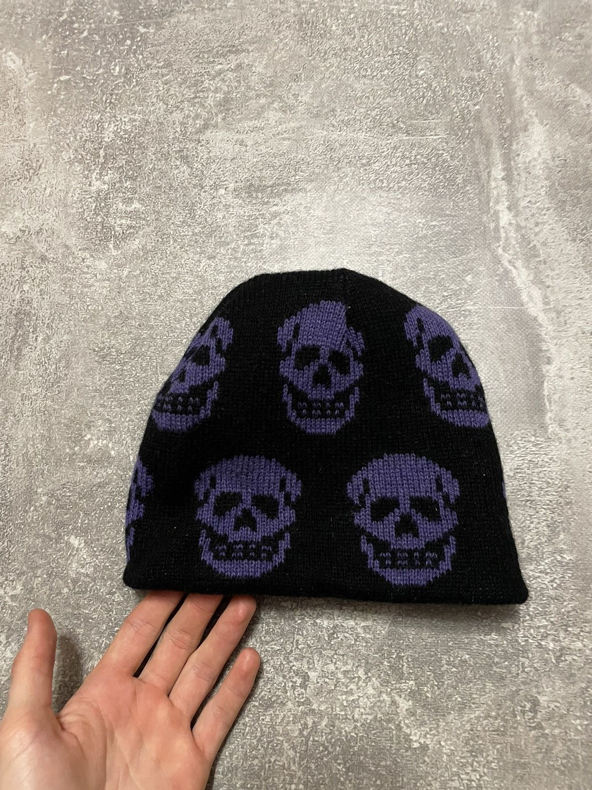 Affliction Vintage Skull 2 Sides Hat Y2K Size ONE SIZE - 5 Thumbnail