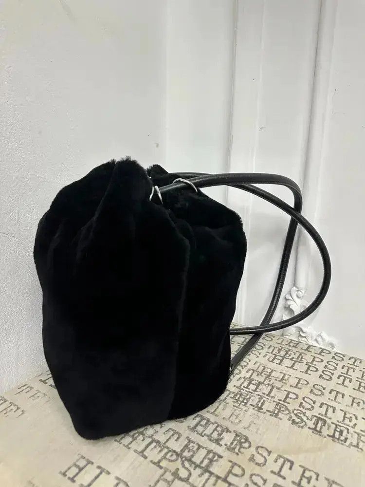 Yohji Yamamoto Yohji Yamamoto Yohji Yamamoto Y's Fur Shoulder Bag-2506 Size ONE SIZE - 5 Thumbnail