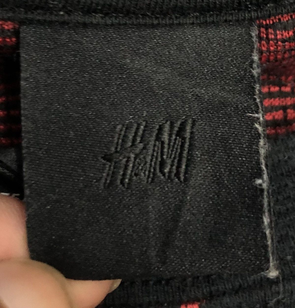 H&M H&M Black & Red Marble Print Sweatshirt Size US M / EU 48-50 / 2 - 6 Thumbnail