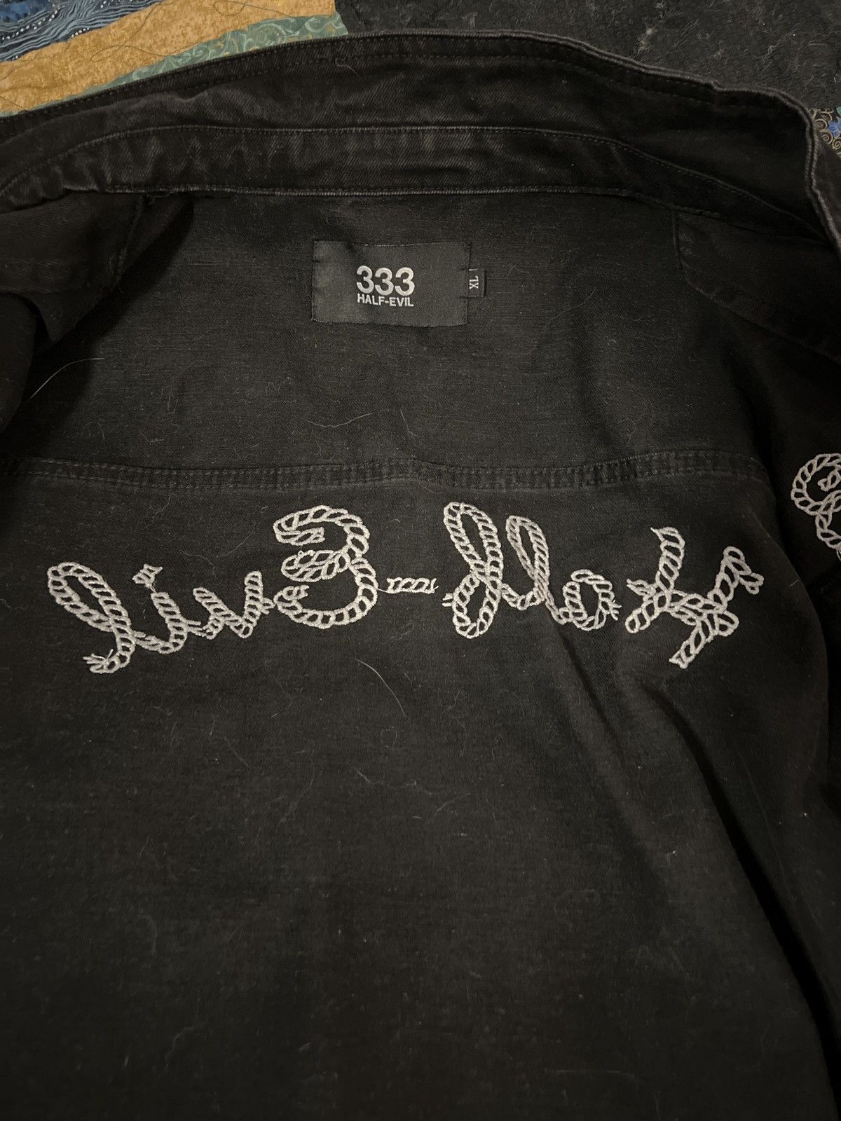 Half Evil Half evil denim jacket Size US XL / EU 56 / 4 - 4 Thumbnail