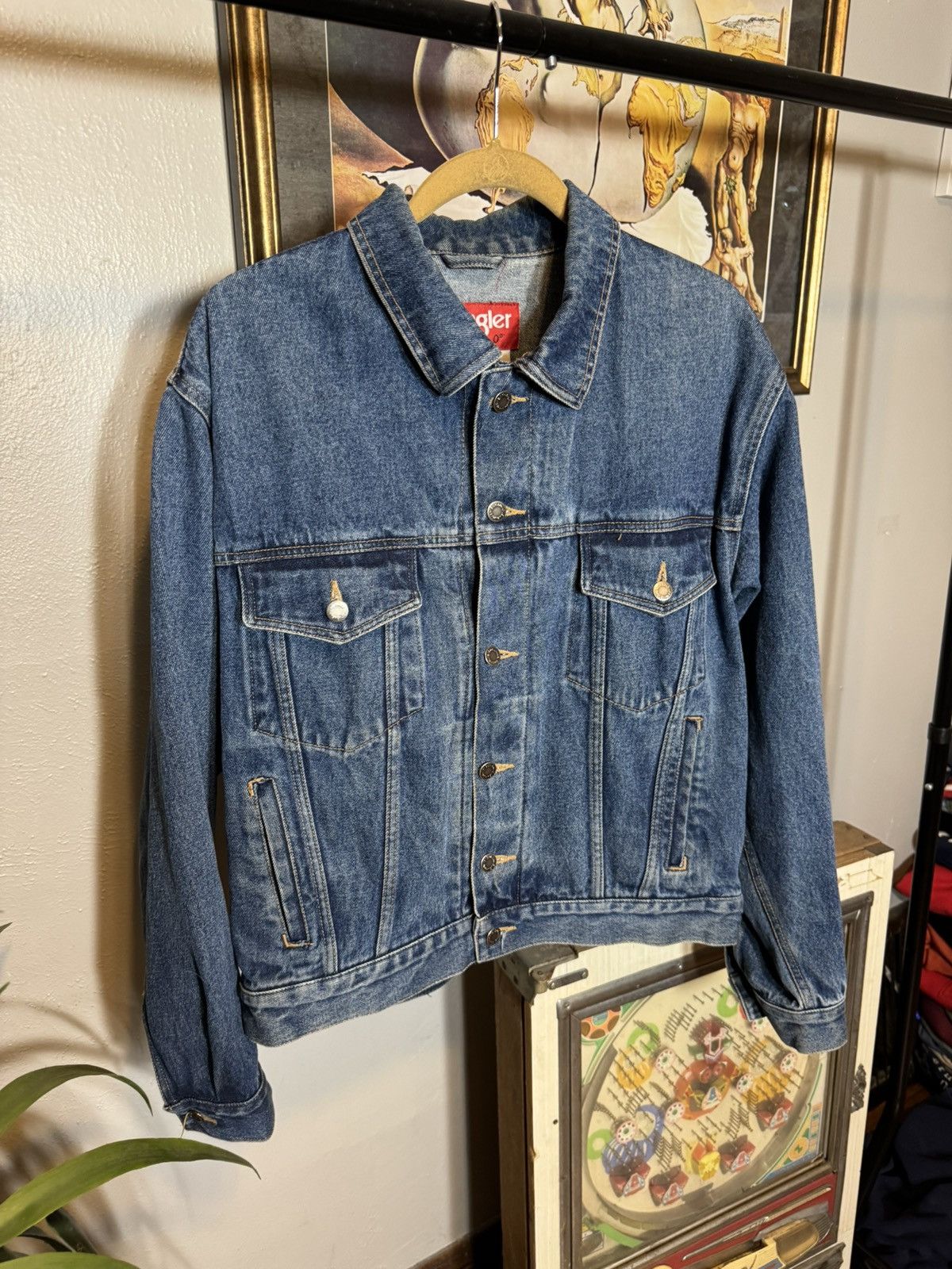 Vintage × Wrangler Vintage Wrangler Denim Jacket Size US M / EU 48-50 / 2 - 4 Thumbnail