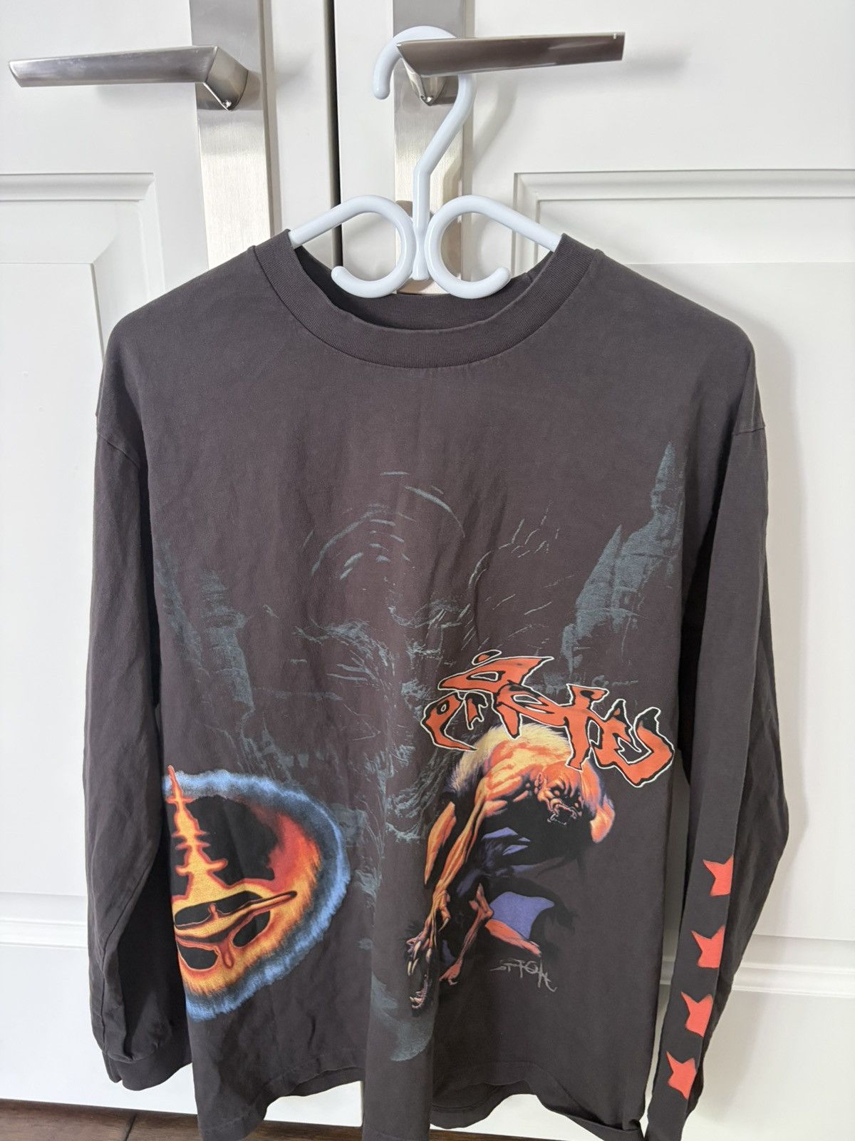 Travis Scott Utopia Do you like the way it sounds longsleeve Size US L / EU 52-54 / 3 - 1 Thumbnail