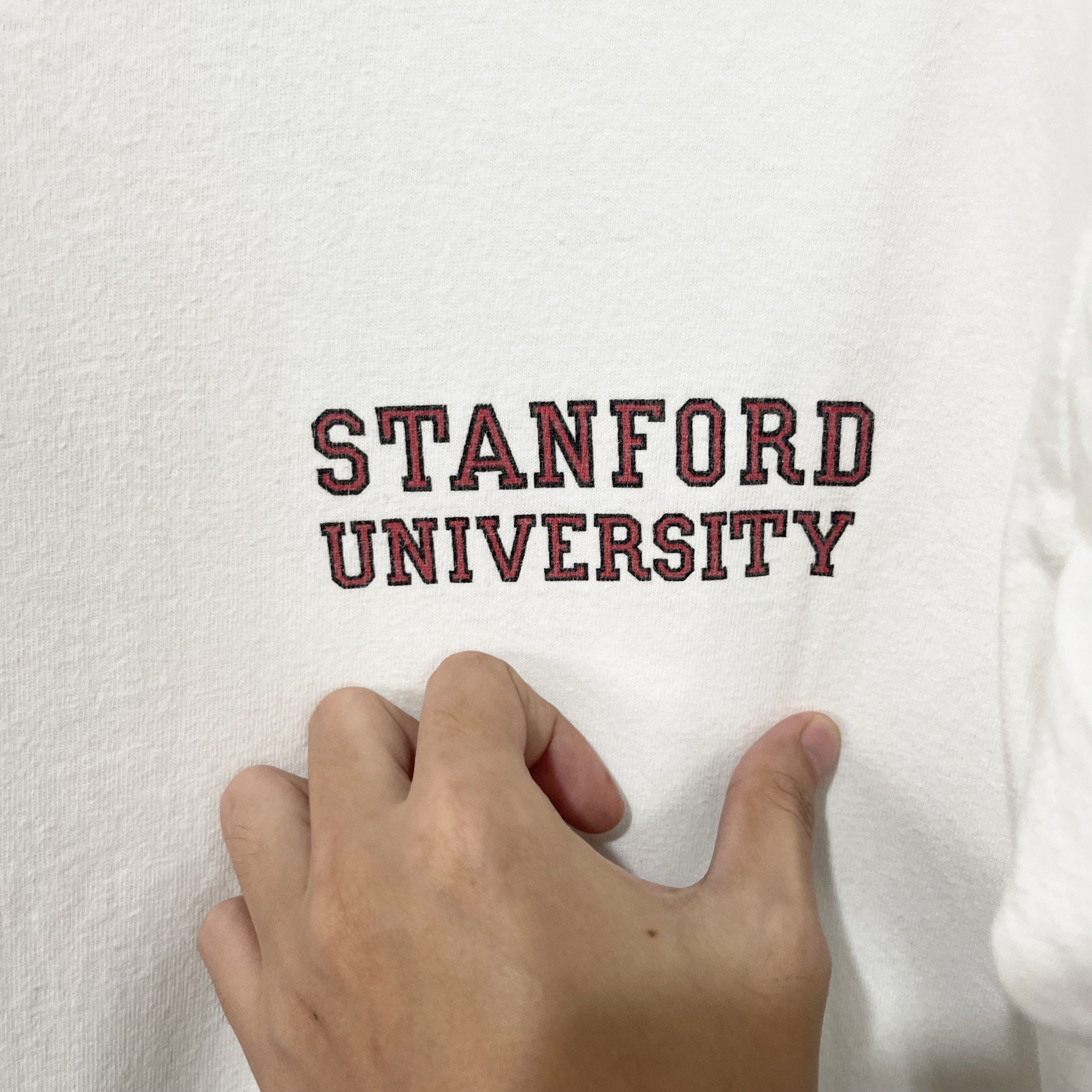 Vintage Vintage 1990s Stanford University T-Shirt Size US L / EU 52-54 / 3 - 2 Thumbnail