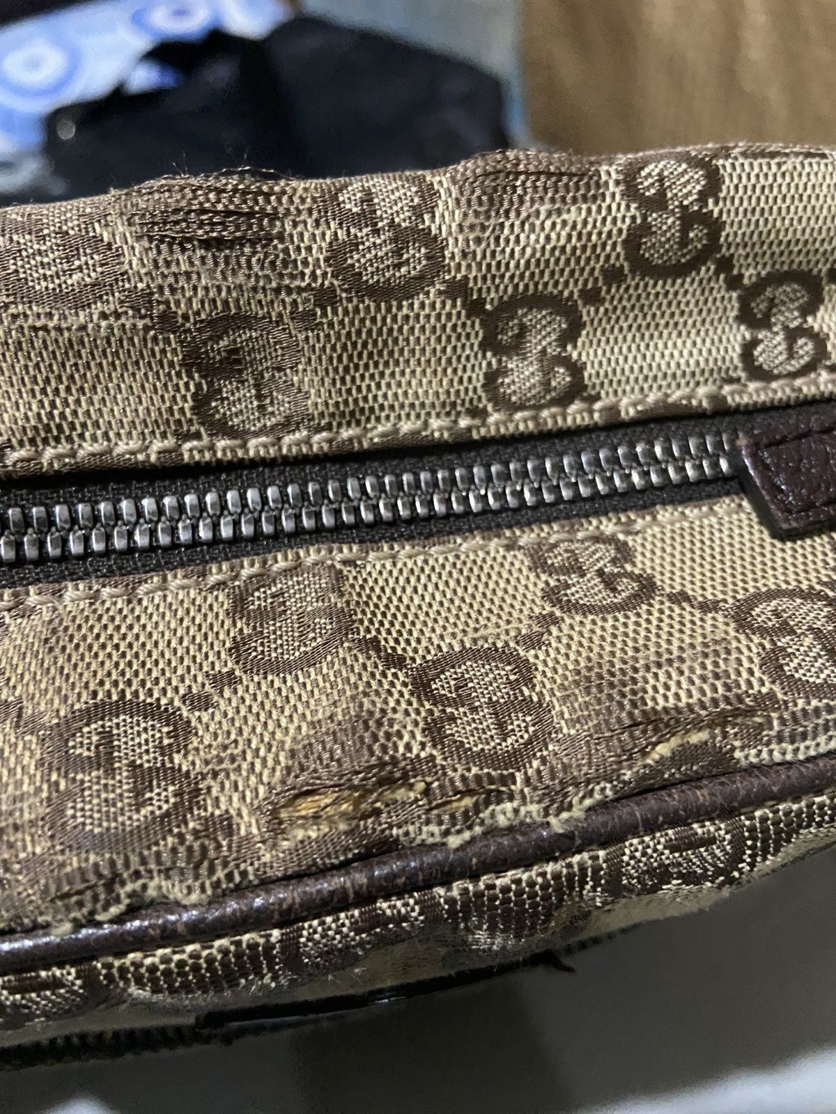 Gucci Gucci GG Beige Brown Shoulder Bag Size ONE SIZE - 6 Thumbnail