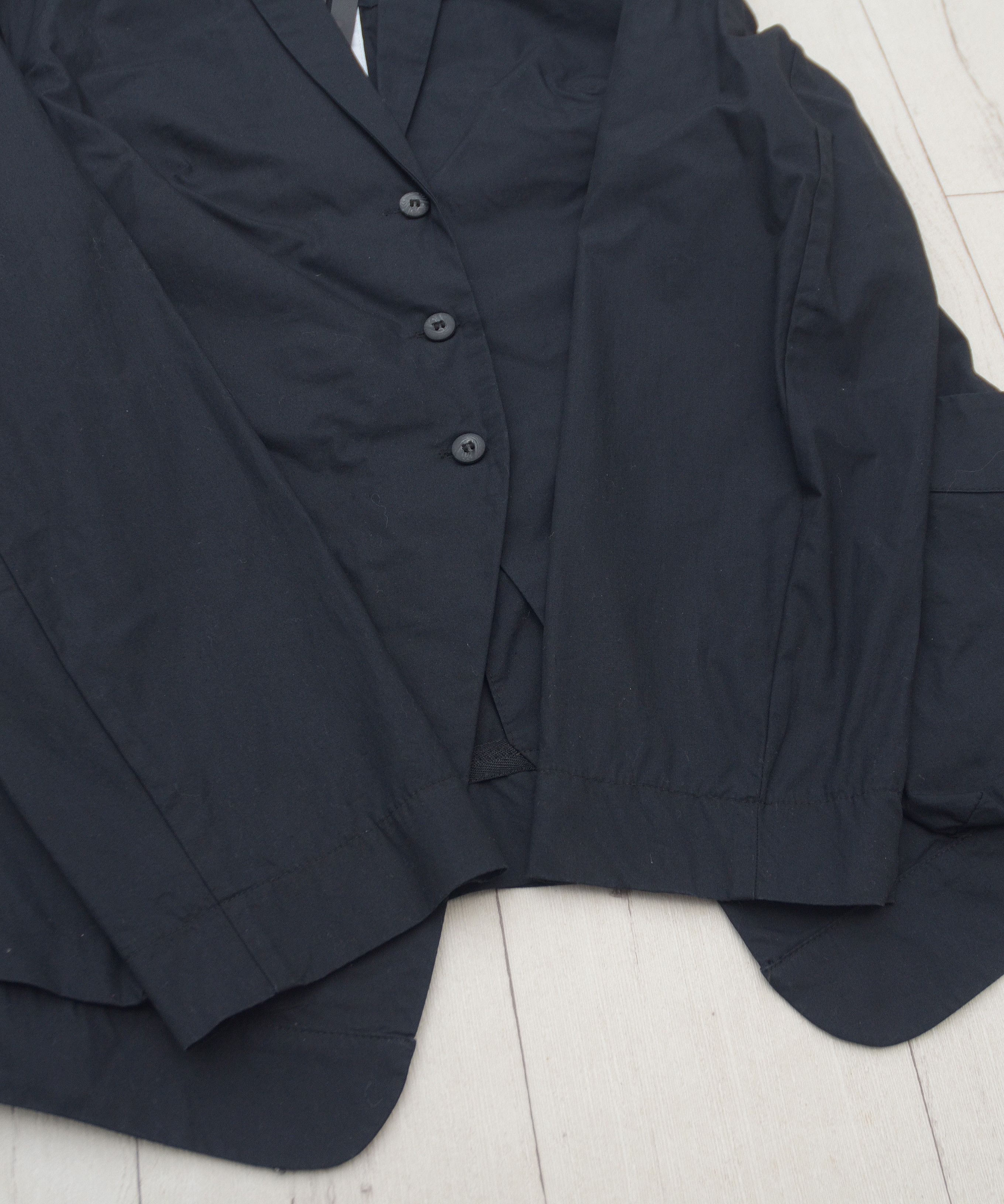 Designer New Designer LOTUS EATERS COTTON BLAZER Black y2k Size XL / US 12-14 / IT 48-50 - 6 Thumbnail