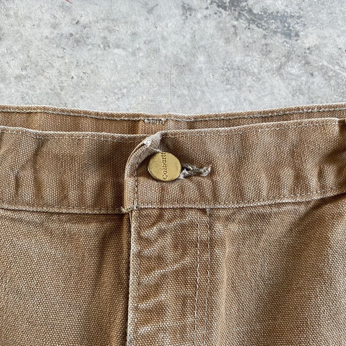 Carhartt VTG Carhartt Double Knee Faded Dirty Carpenter Work Pants Size US 35 - 8 Thumbnail
