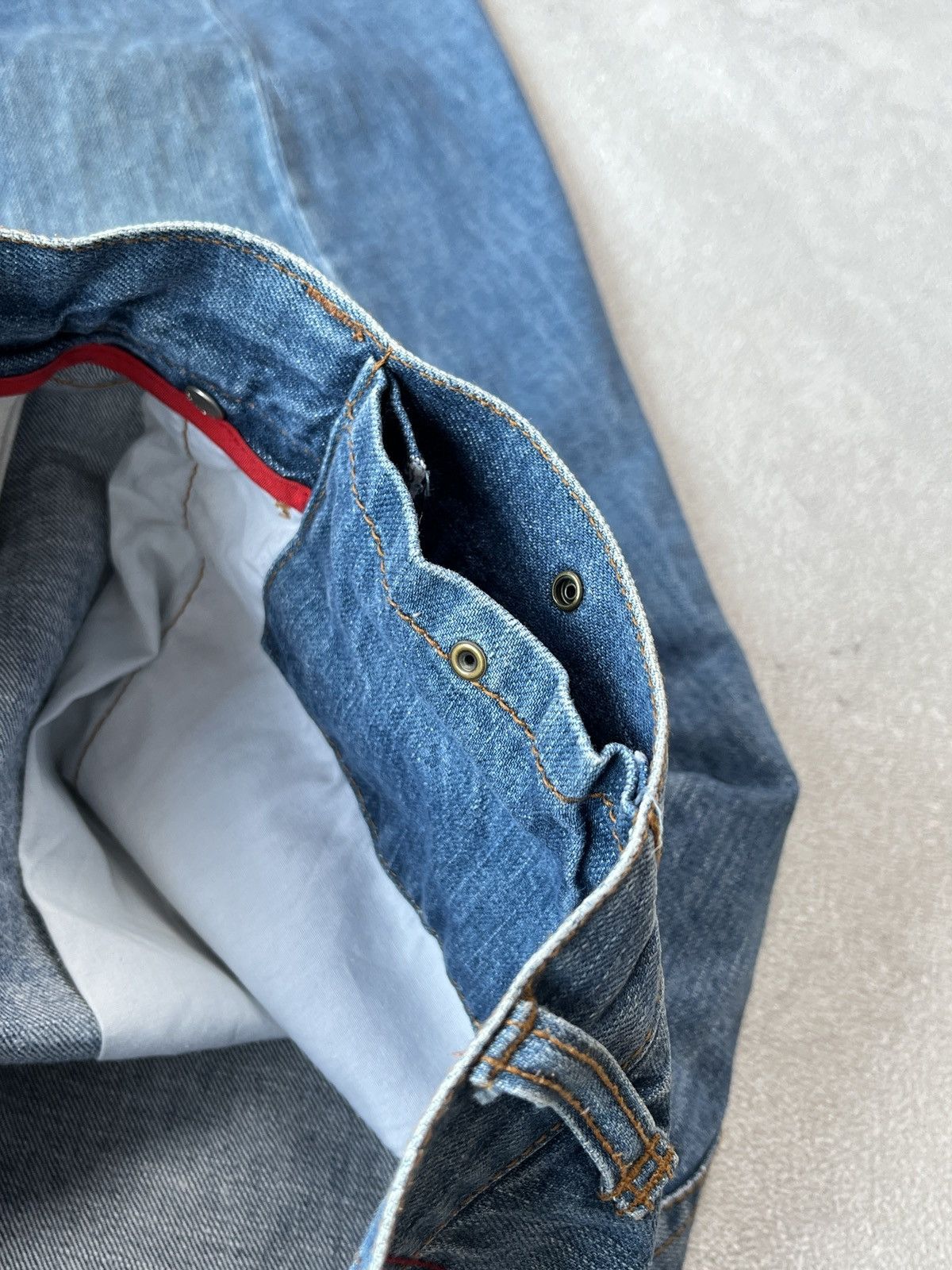 Levi's Levis Engineered Light Blue Wash Faded Jeans Size US 28 / EU 44 - 6 Thumbnail