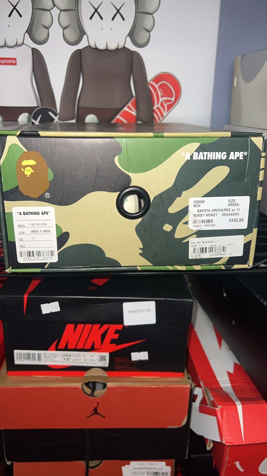 Bape Bapesta Italy Size US 11 / EU 44 - 2 Thumbnail
