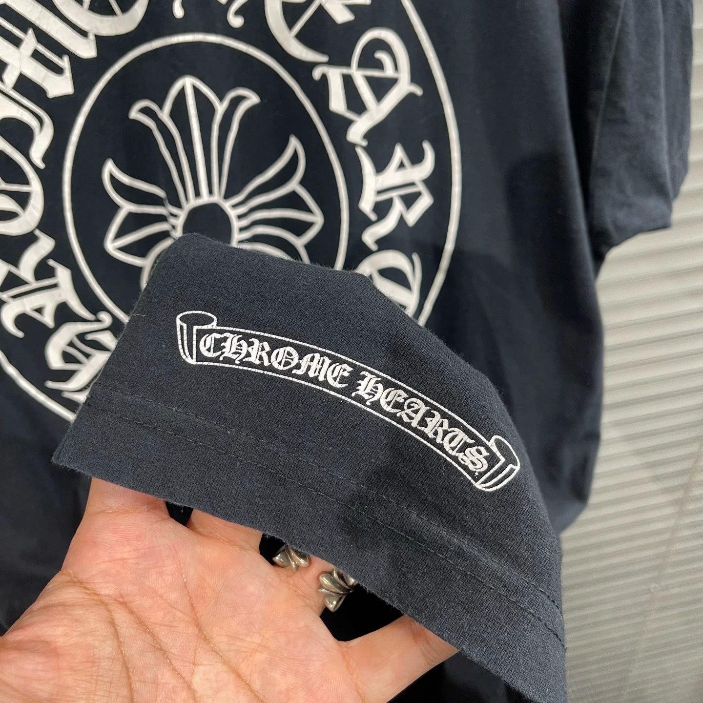 Chrome Hearts Chrome Hearts Cross Short Sleeve XL 95 New (Micro Flaw) Size US XL / EU 56 / 4 - 7 Thumbnail