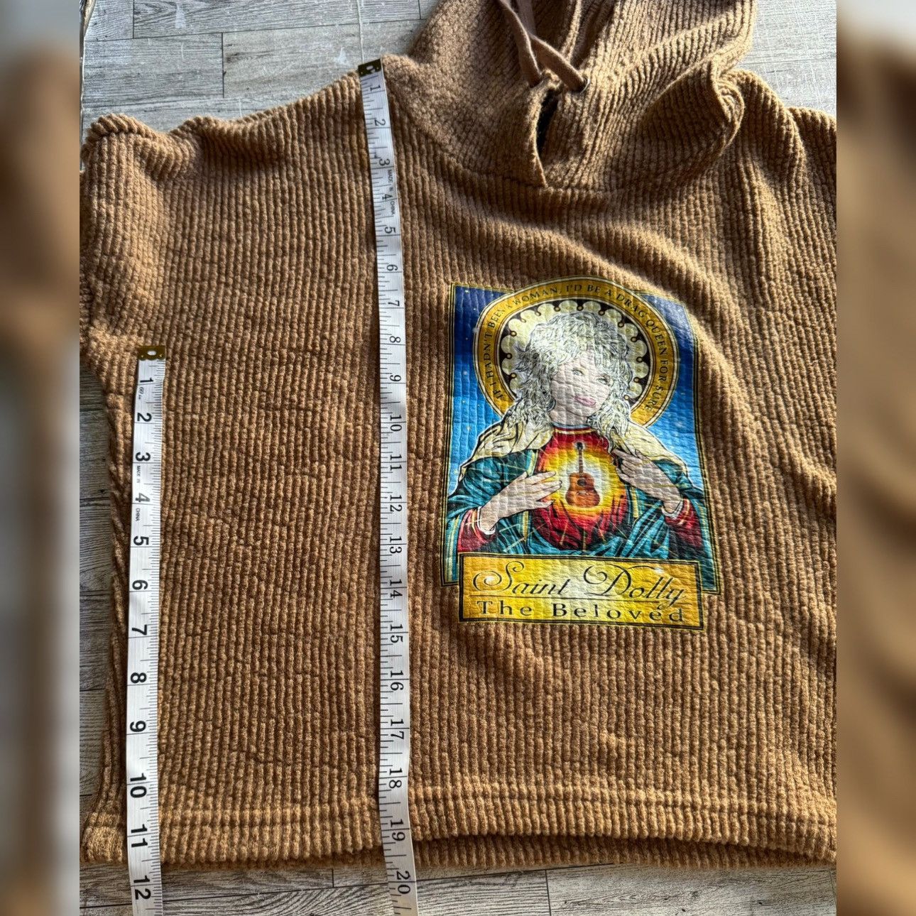 Other Saint Dolly, Beloved, Custom, Khaki Tan, Hooded Knit Sweater Size XS / US 0-2 / IT 36-38 - 9 Thumbnail