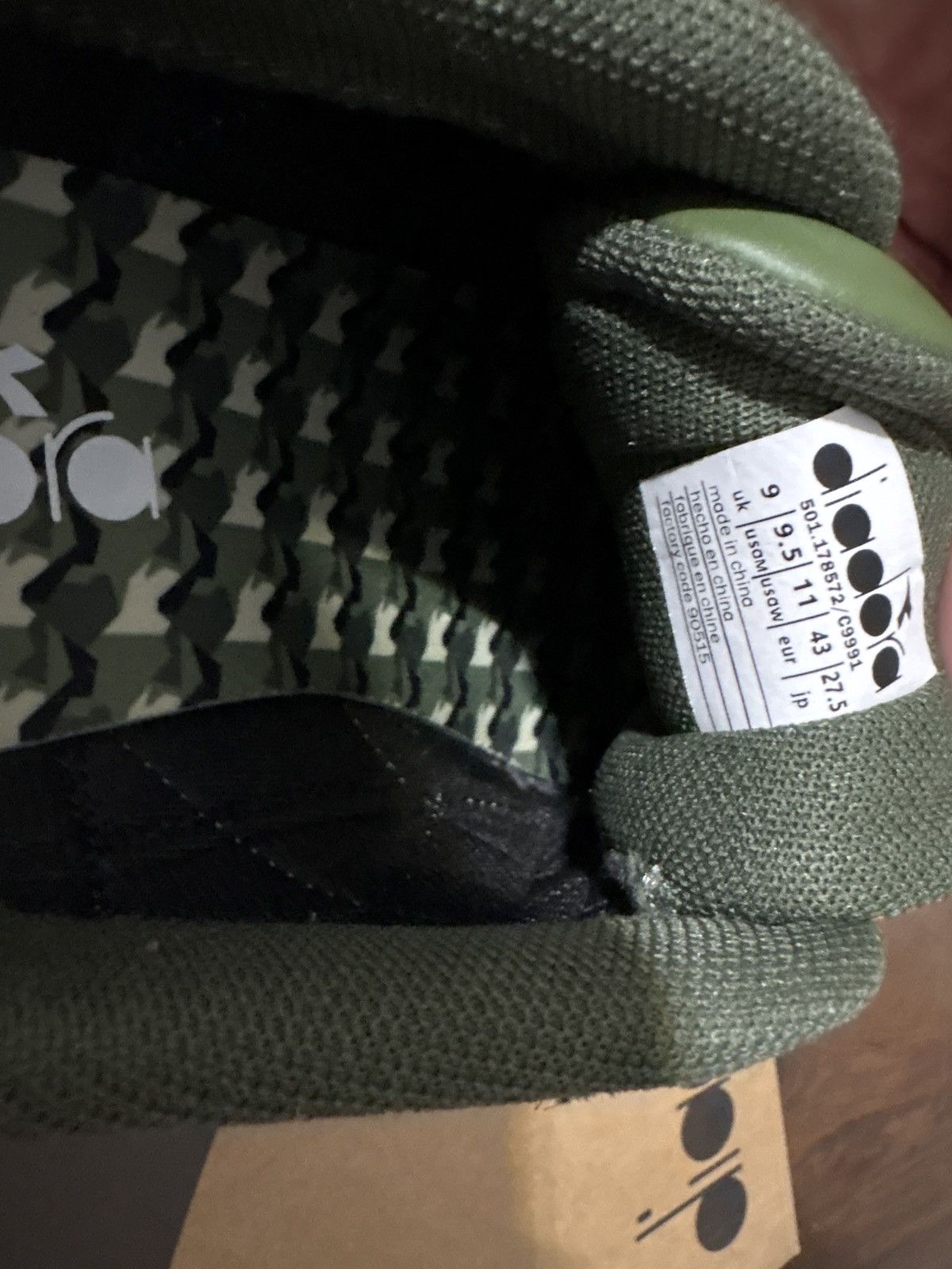 Diadora Diadora v7000 camo green Size US 9.5 / EU 42-43 - 5 Thumbnail