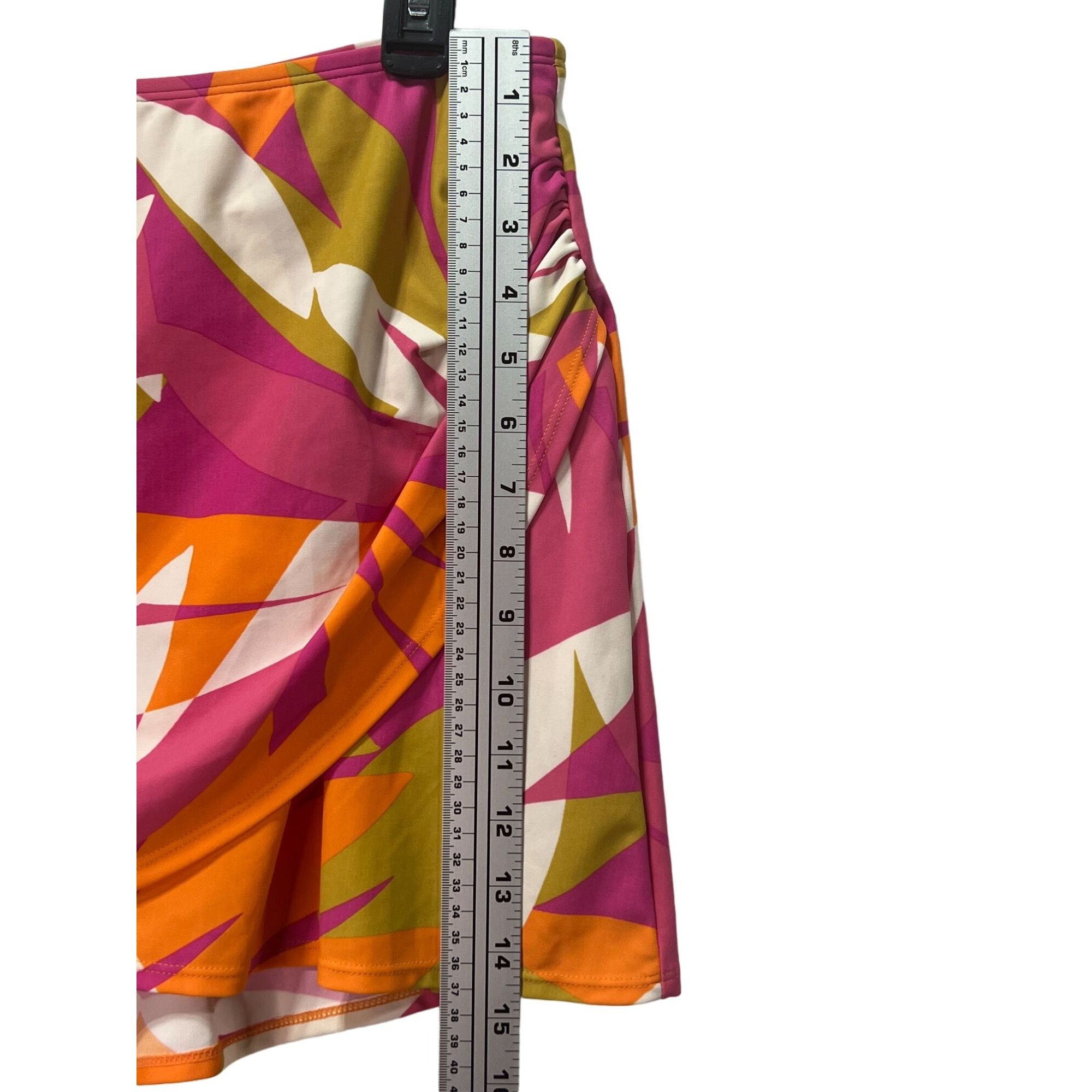 Other Kona Sol Women's Bright Color Abstract Print Swimsuit Wrap S Size ONE SIZE - 6 Thumbnail