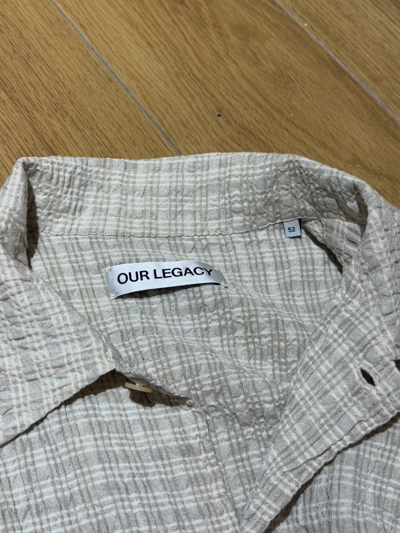 Our Legacy our legacyShow classic plaid short-sleeved shirt 2503-Nexta Size US L / EU 52-54 / 3 - 3 Thumbnail