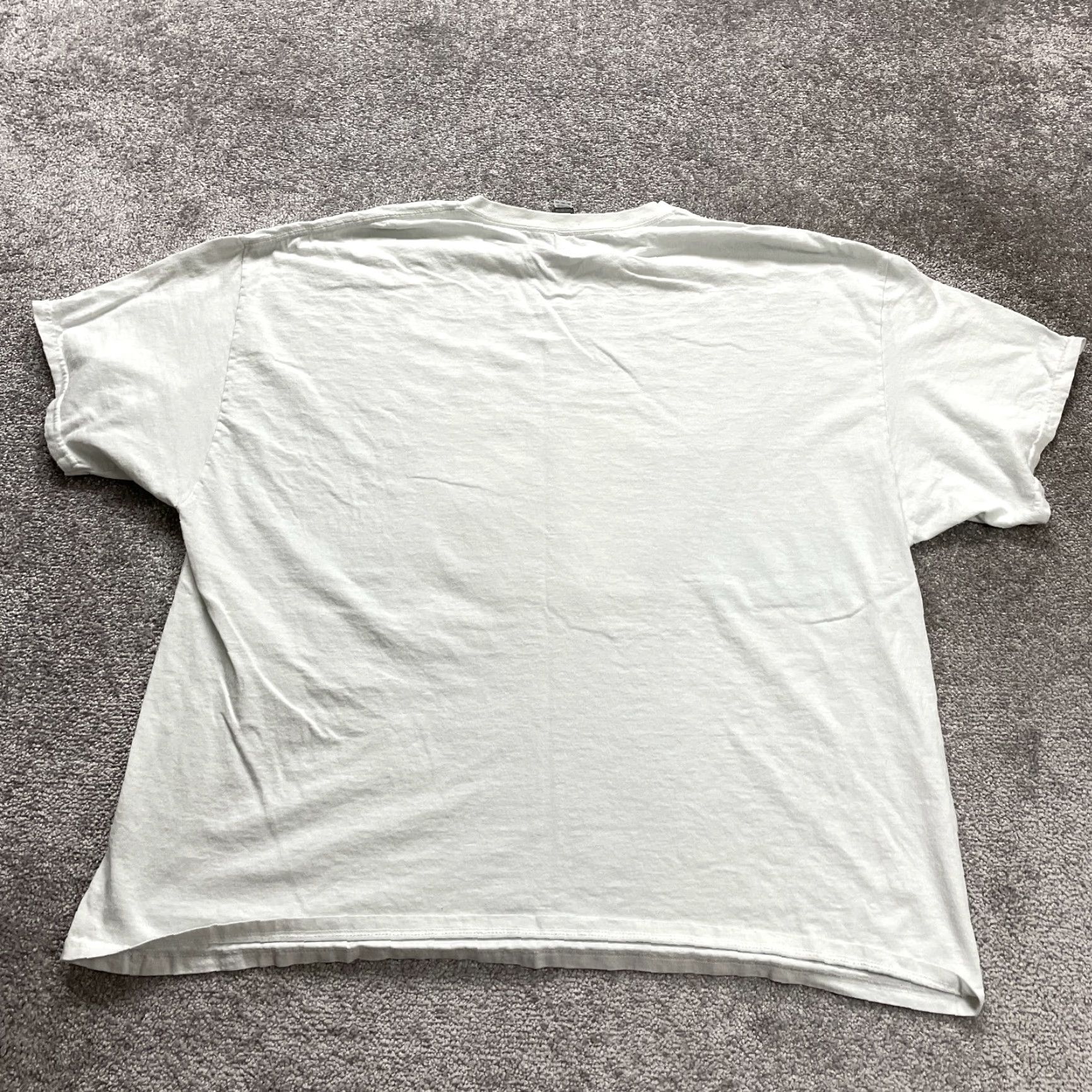 Gildan VINTAGE Gildan Heavy Cotton T-Shirt Unisex Adults 3XL White Birthday Bash Crew Neck Short Sleeve Mens Size US XXL / EU 58 / 5 - 2 Thumbnail