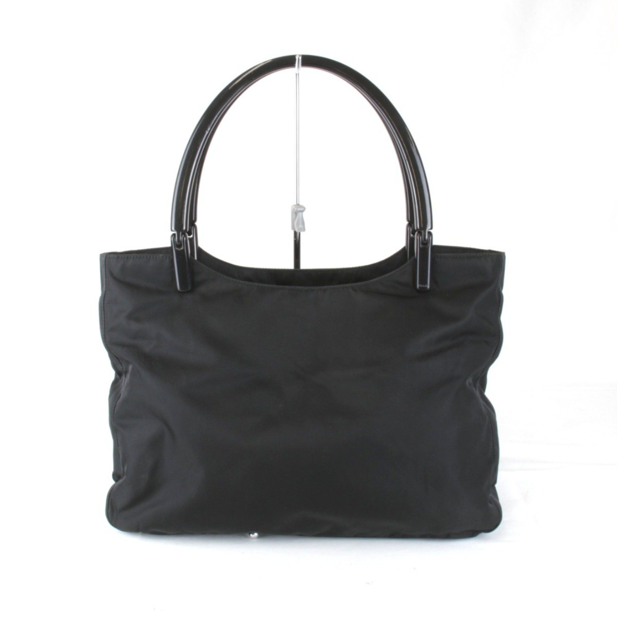 Prada Tote Bag Nylon Black Women's