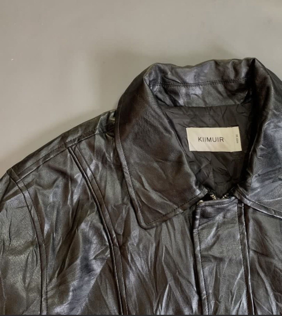 Leather Vintage 80s Kimnur Leather Jacket Size US M / EU 48-50 / 2 - 6 Thumbnail