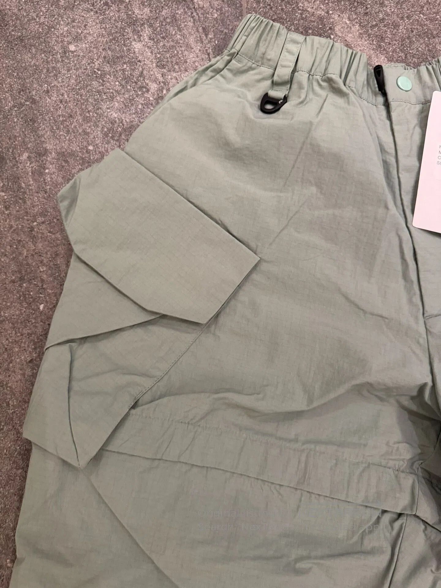 Japanese Brand Lightweight Khaki Outdoor Convertible Pants. Size US 26 / EU 42 - 3 Thumbnail