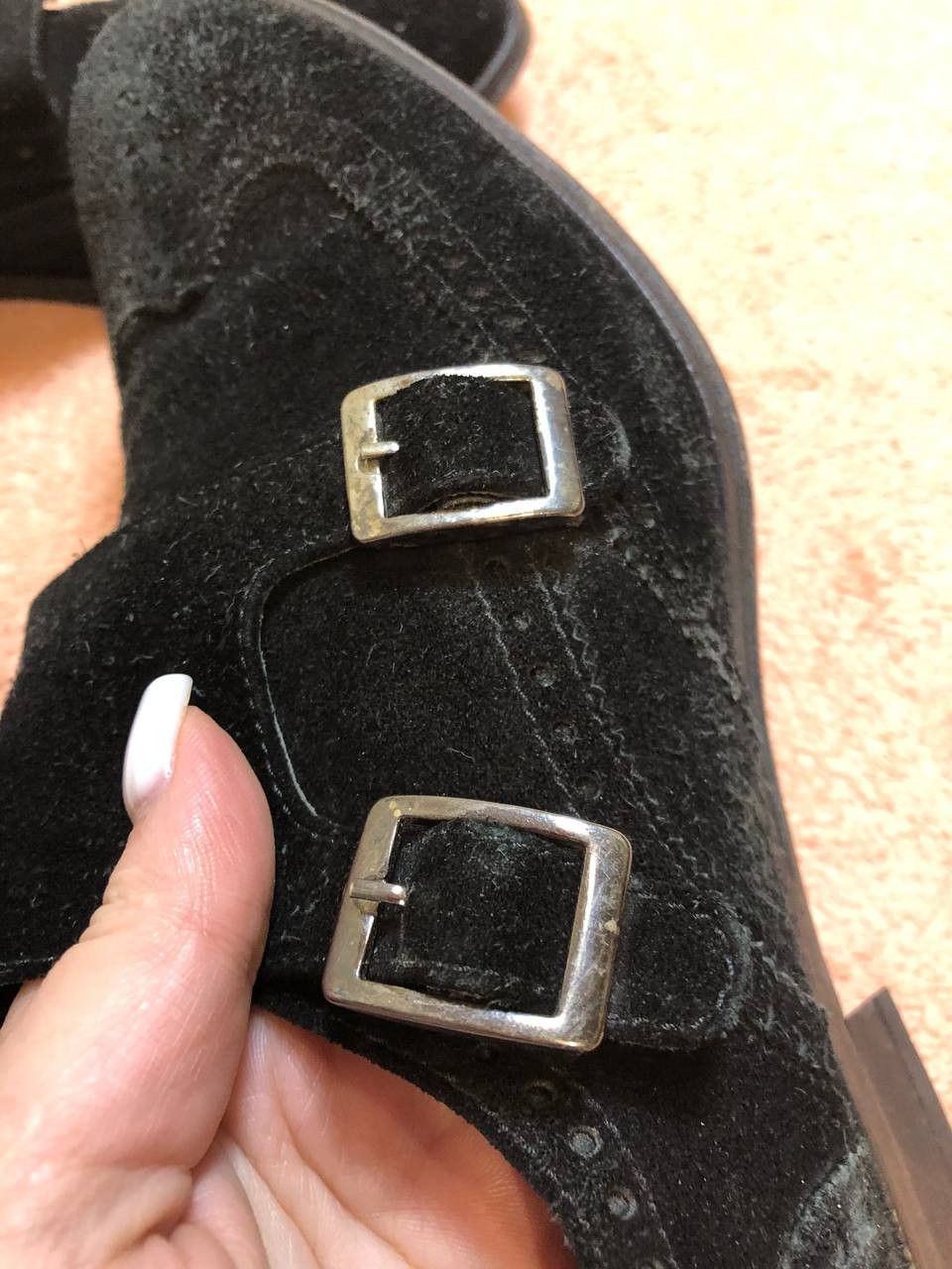 Versace Versace Double Monk Leather Shoes Size US 9 / EU 42 - 17 Thumbnail
