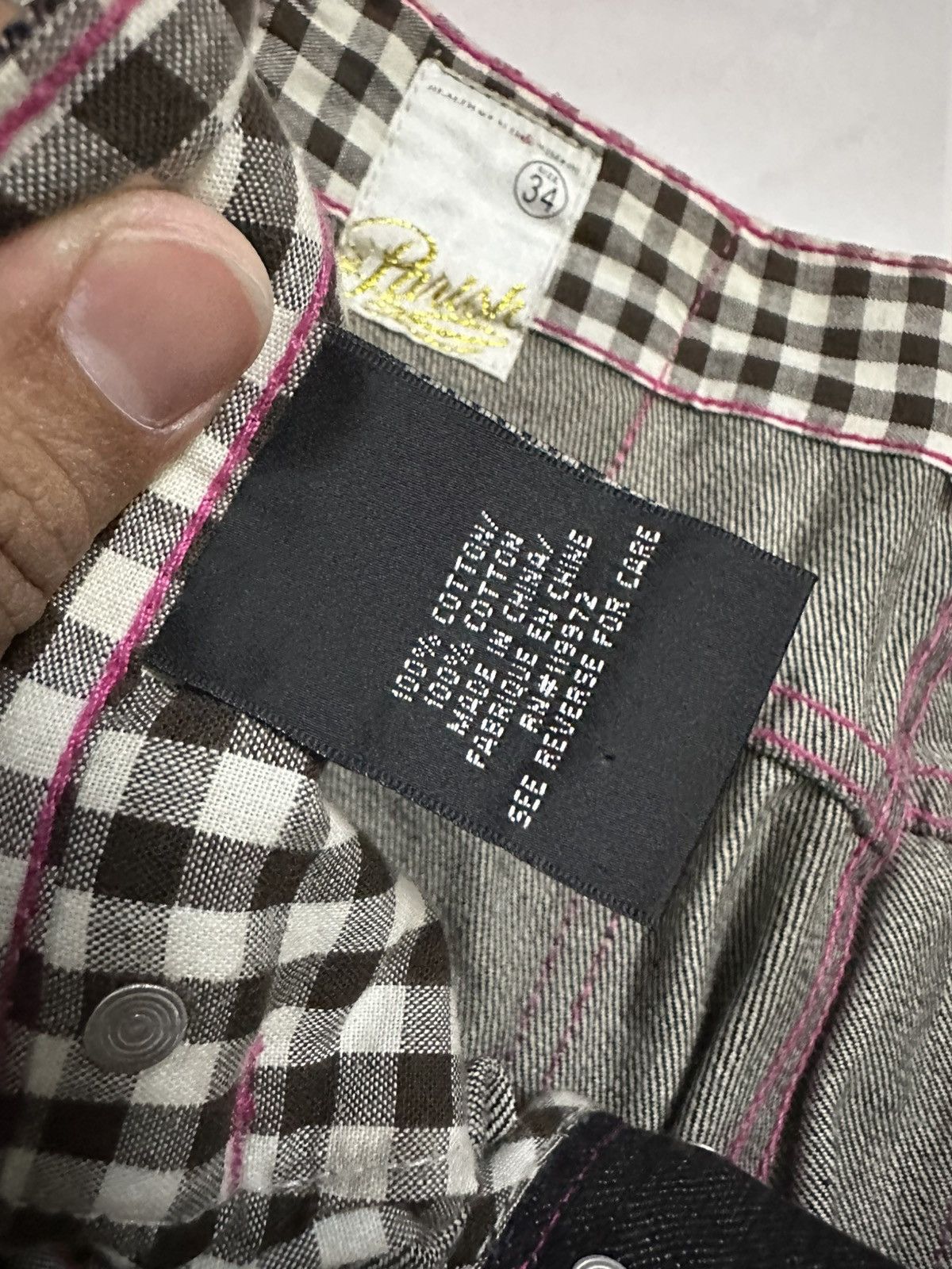 Rick Owens 2000s Parish Baggy Jeans Y2K Goa Lgb Avant Garde Jnco Style Size US 36 / EU 52 - 14 Thumbnail
