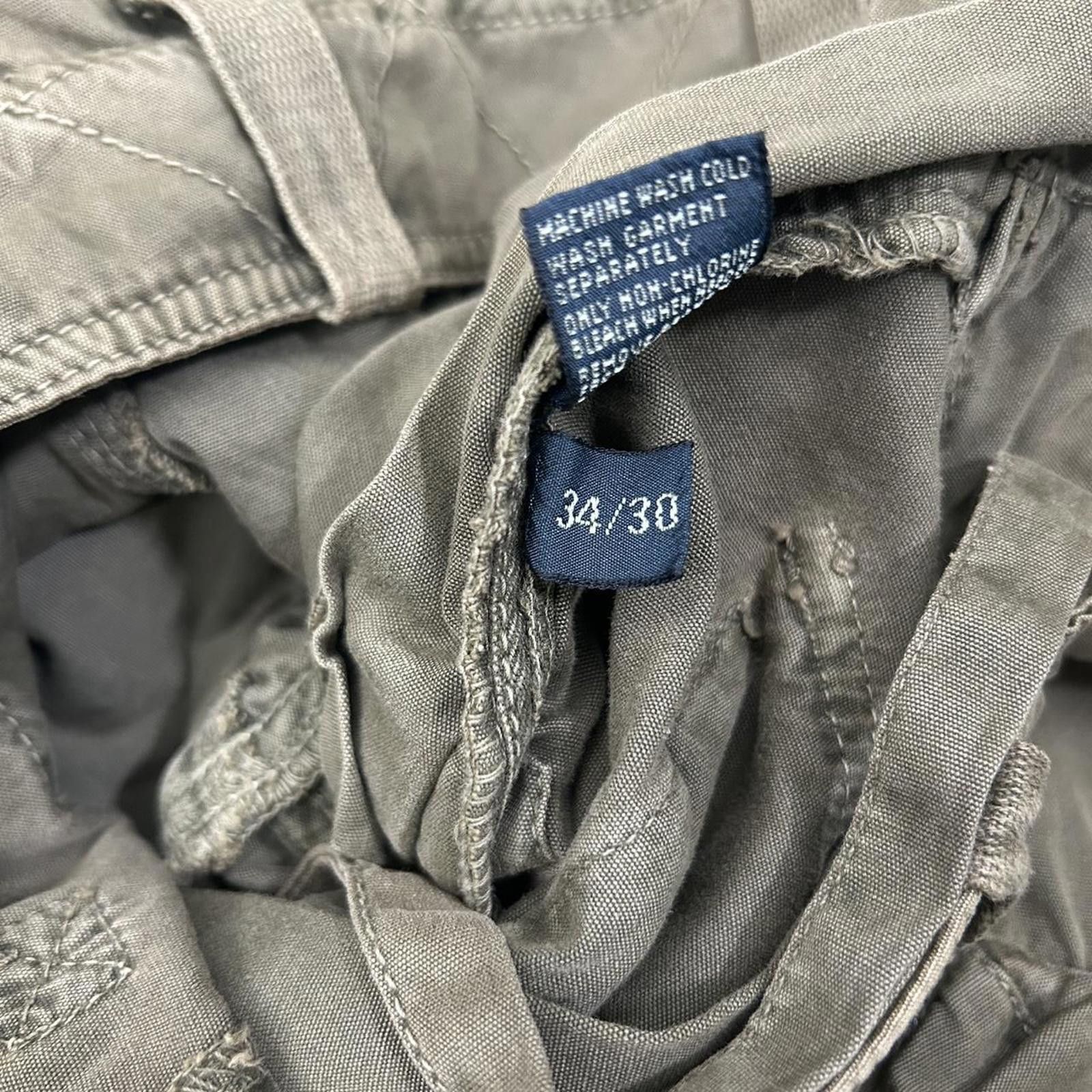 Polo Ralph Lauren VTG Polo Ralph Lauren Khaki Cargo Trousers Size 34 Size US 34 / EU 50 - 8 Thumbnail