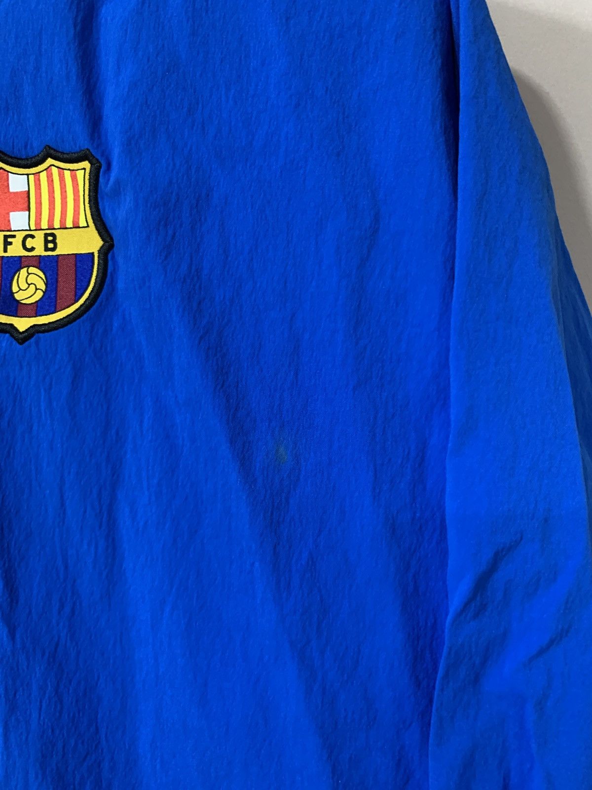 Nike Barcelona Full Zip Football Jacket Nike Soccer Size S Size US S / EU 44-46 / 1 - 7 Thumbnail
