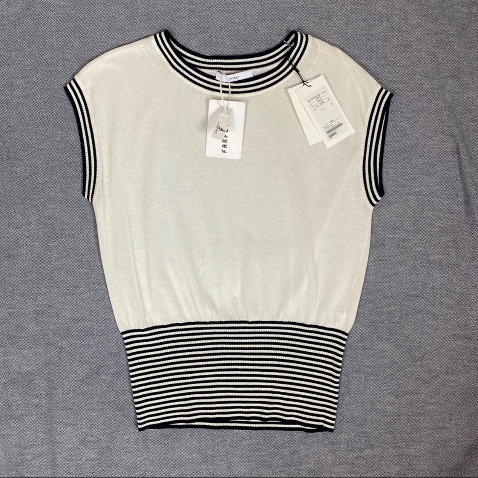 Designer Astraet knit crewneck top Size S / US 4 / IT 40 - 2 Thumbnail