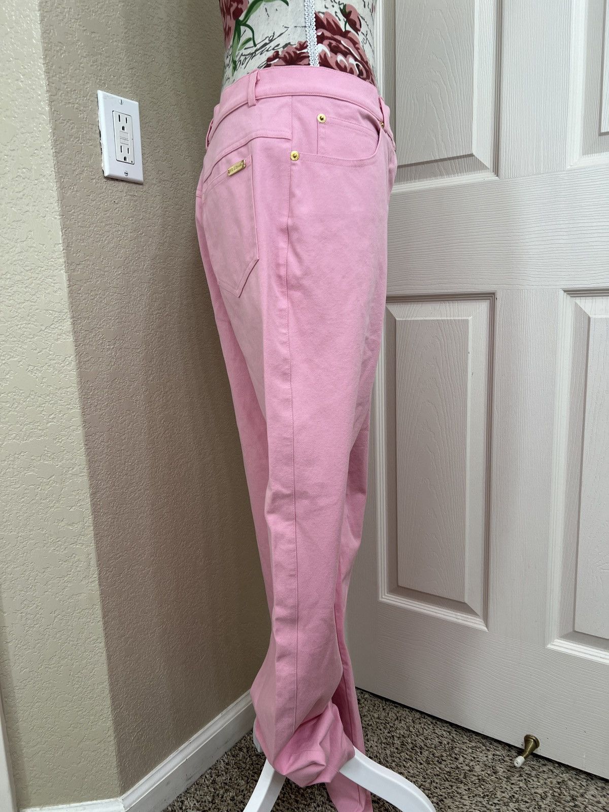St. John St. John Sport by Marie Gray Rose Pink cotton pants size 12 Size 34" / US 12 / IT 48 - 4 Thumbnail