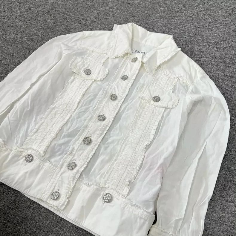 Chanel Chanel Cuban Series Show Style Shirt Jacket 2504-Nextarrow Size XS / US 0-2 / IT 36-38 - 3 Thumbnail
