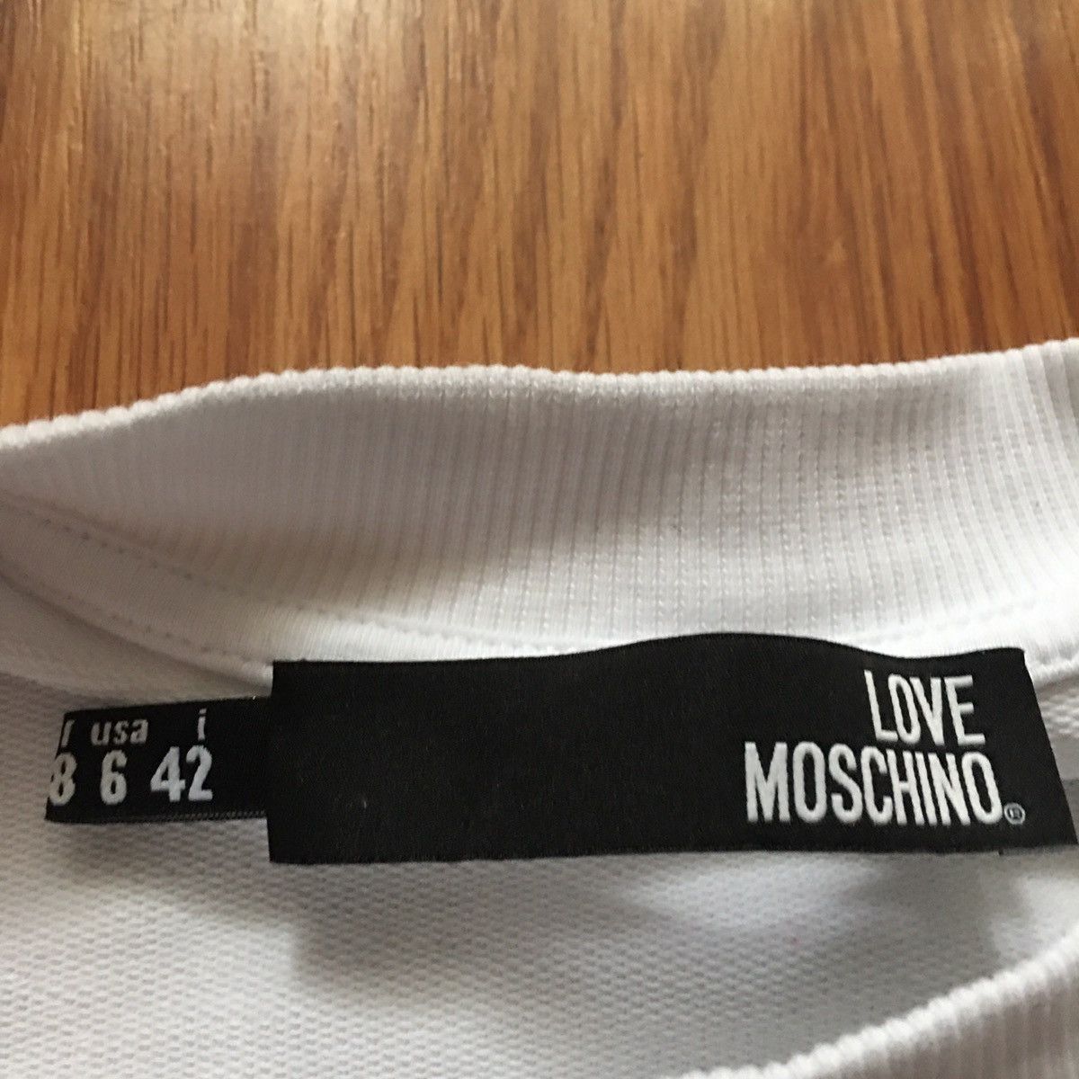 Love Moschino LOVE MOSCHINO Sweatshirt IT42 US6 UK10 Embellished Logo Size M / US 6-8 / IT 42-44 - 6 Thumbnail
