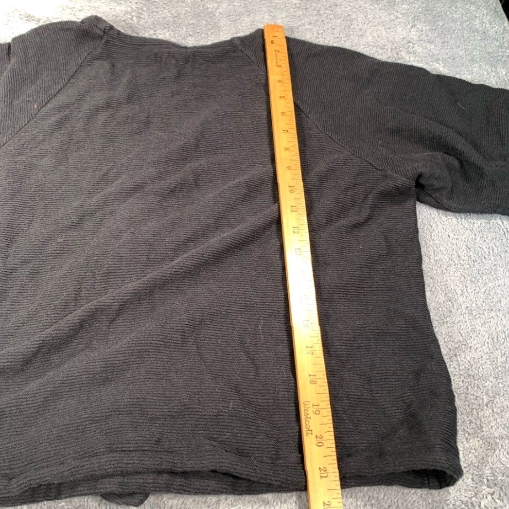 Madewell Madewell Knit Blouse XL Black Women T-Shirt Regular Size Size XL / US 12-14 / IT 48-50 - 8 Thumbnail