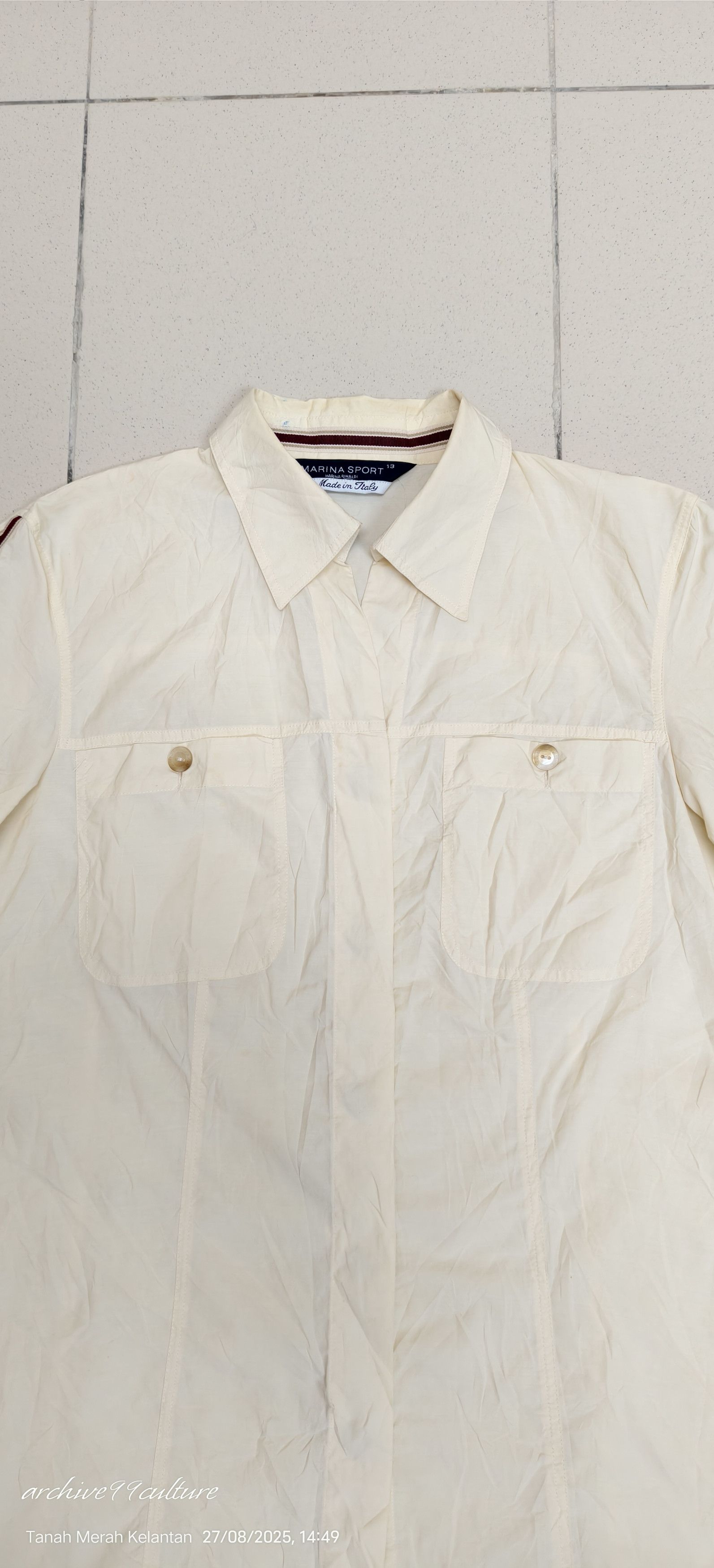 Marina Rinaldi Marina Rinaldi Marina sport button flap shirt Size L / US 10 / IT 46 - 10 Thumbnail