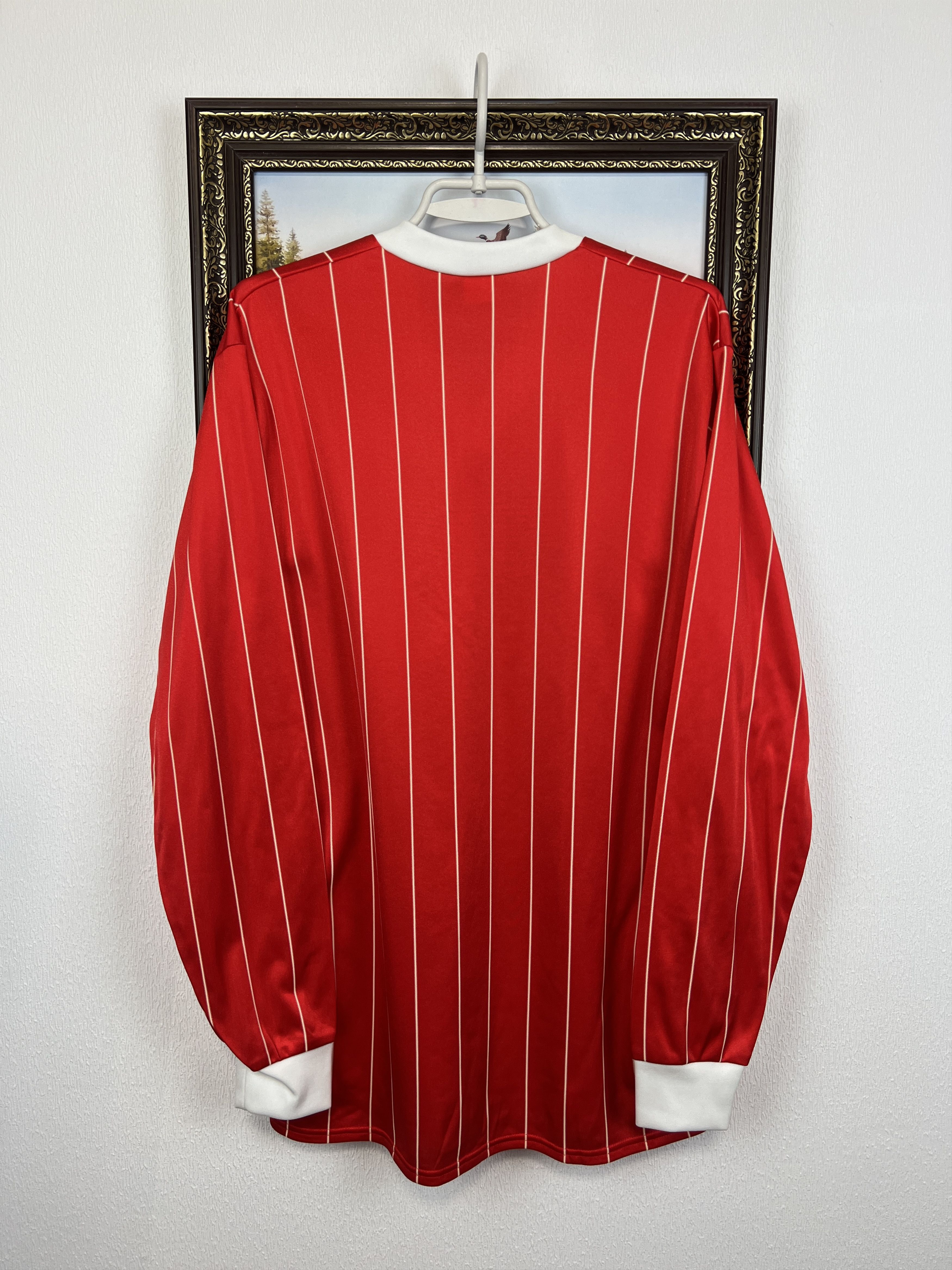 Vintage 70's Denmark Football Template Shirt Long Sleeve Jersey Size US L / EU 52-54 / 3 - 6 Thumbnail