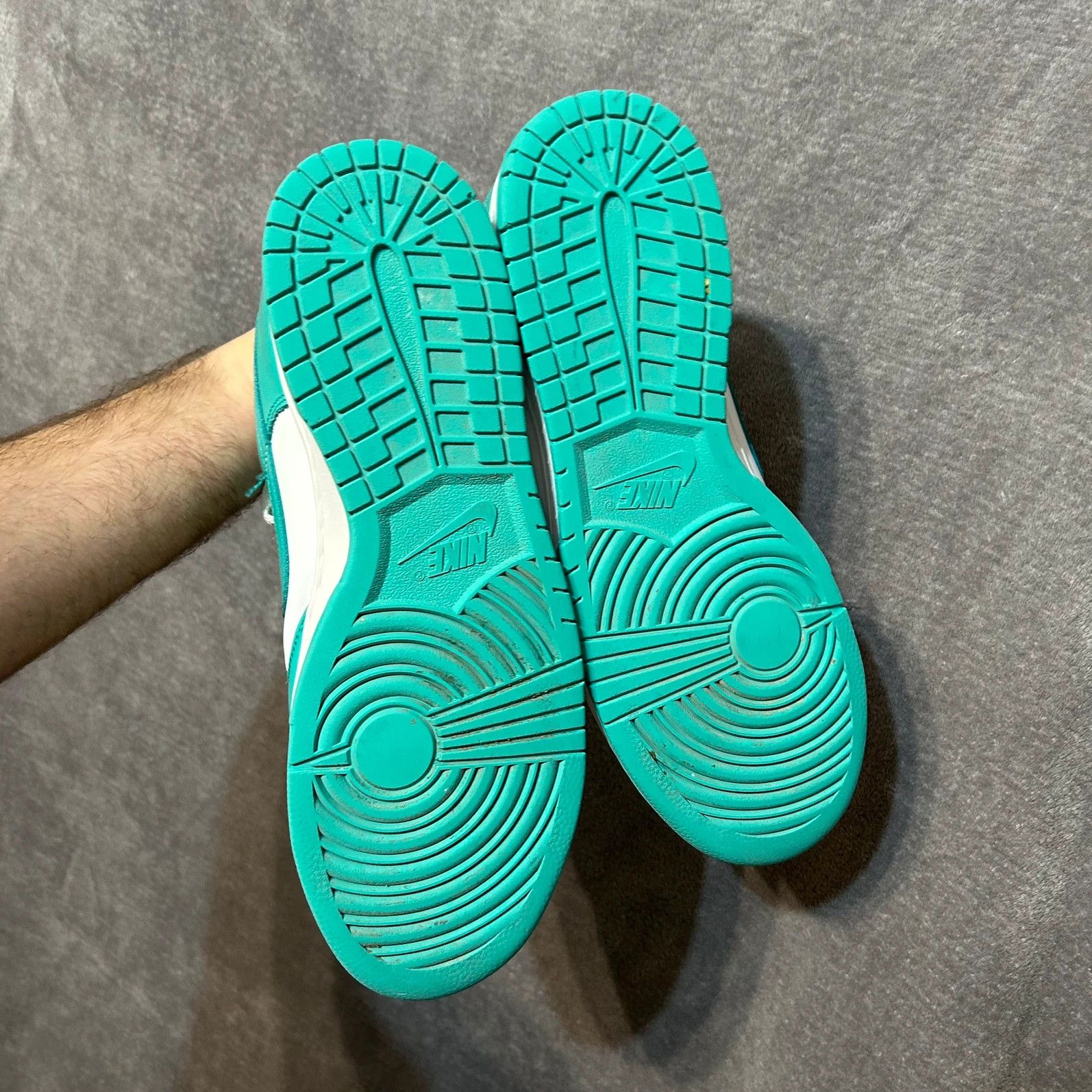 Nike Nike Dunk Low Retro White Clear Jade Bttys sneakers Size US 12 / EU 45 - 9 Thumbnail