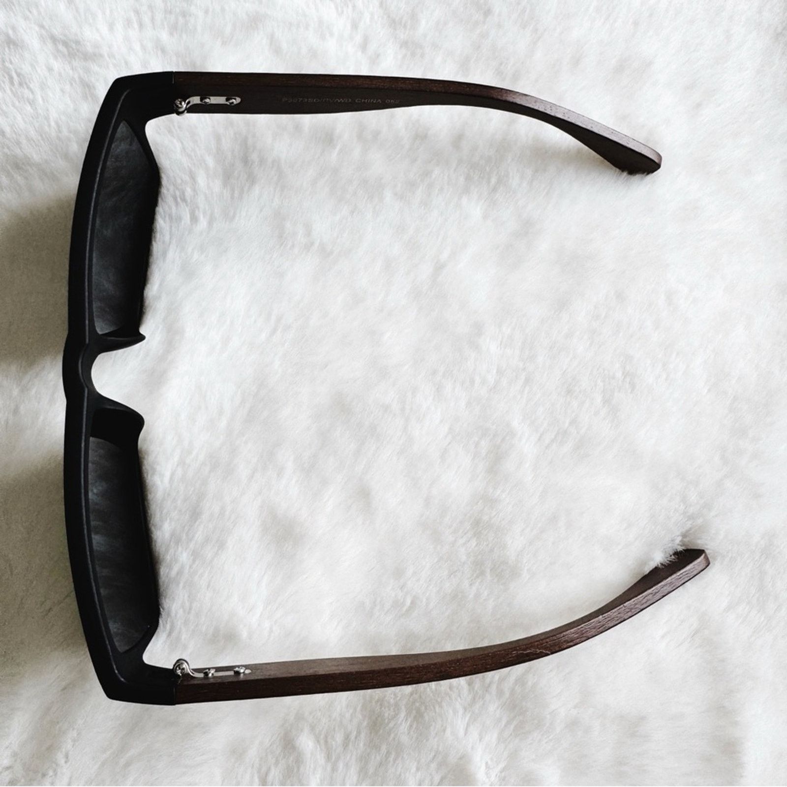 Other Jensen Orange & Dark Wood Sunglasses Size ONE SIZE - 8 Thumbnail
