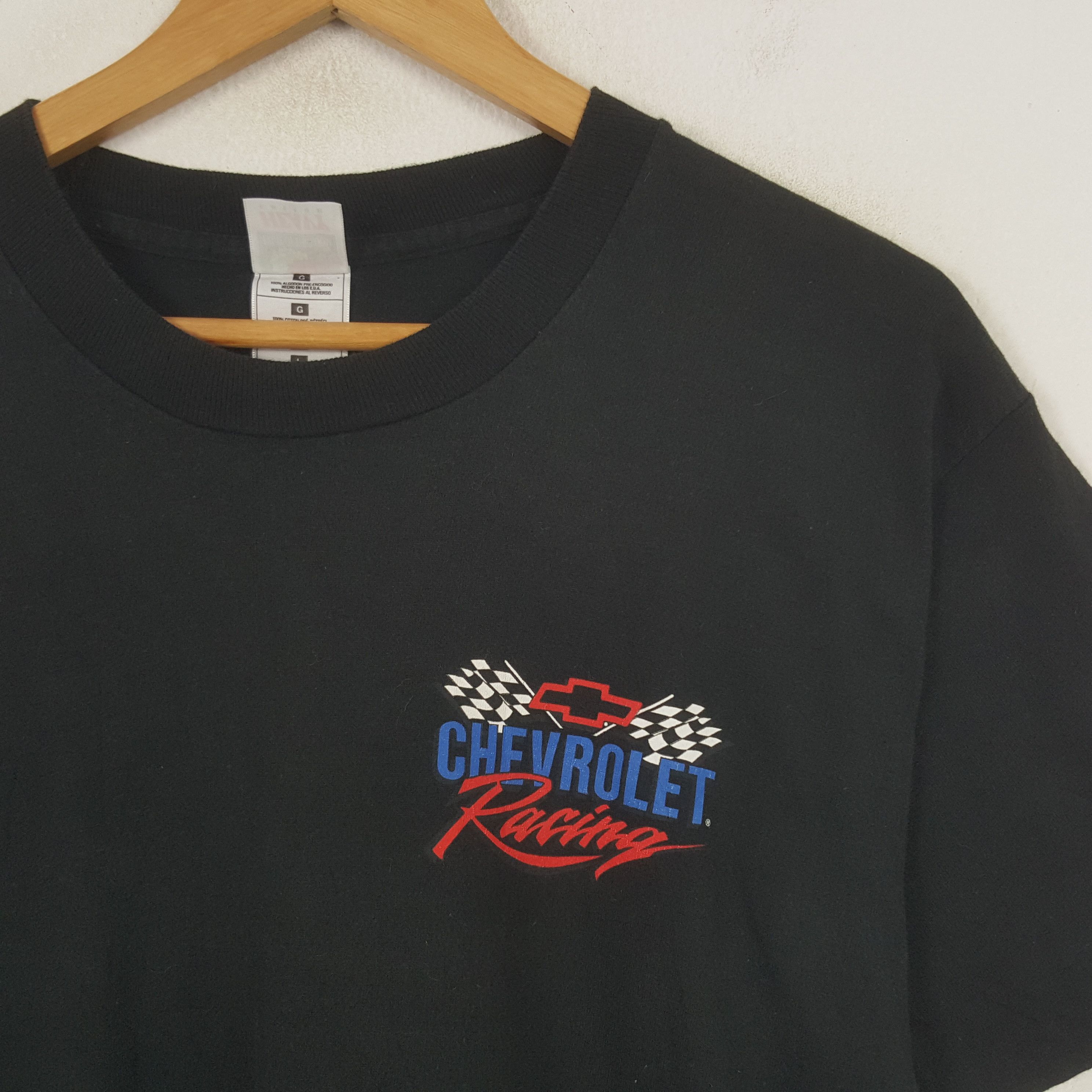 Chevrolet × Vintage Vintage Chevrolet Racing Motorsports Supercar Tshirt C285N26 Size US M / EU 48-50 / 2 - 4 Thumbnail