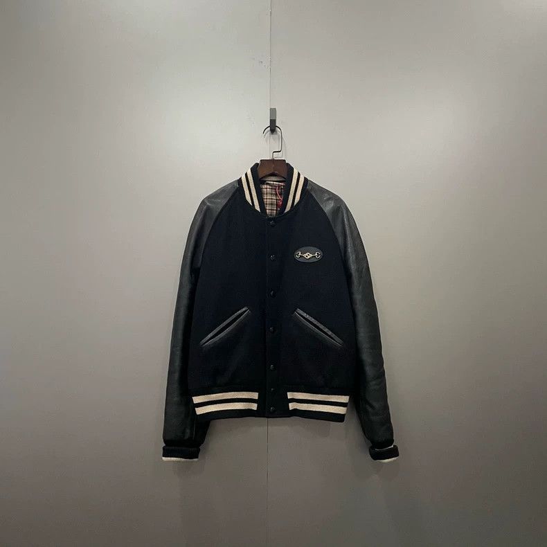 Gucci Gucci Black patchwork baseball uniform jacket 2501-Nextarr Size US S / EU 44-46 / 1 - 1 Thumbnail