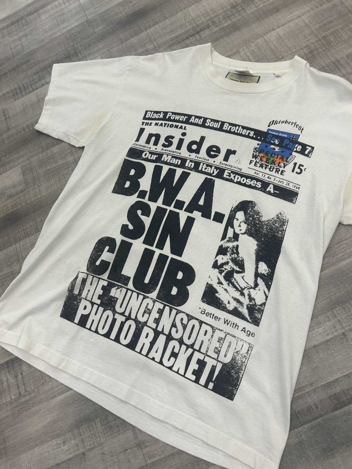 Better With Age Better With Age Sin Club Tee Size US XL / EU 56 / 4 - 3 Thumbnail