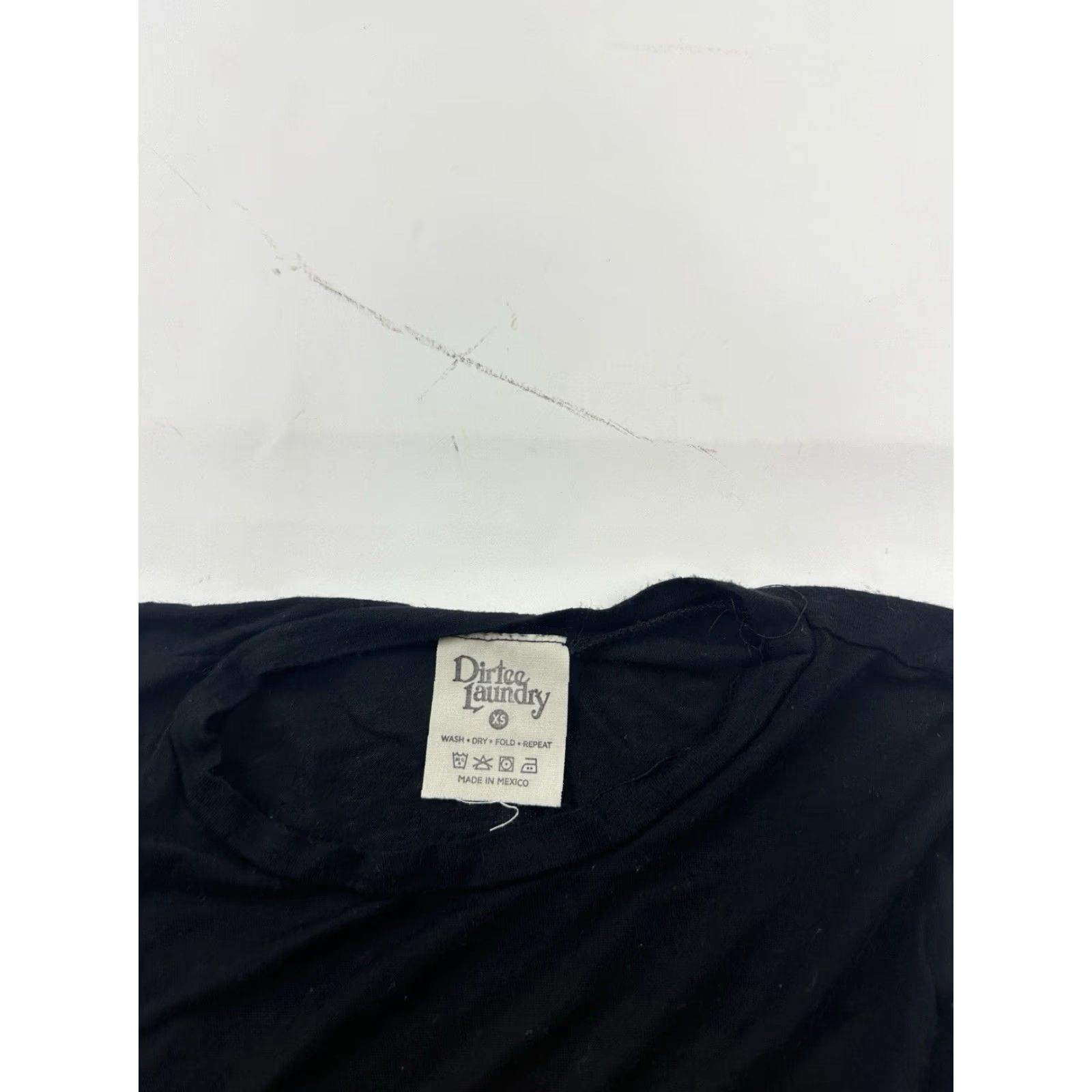 Vintage Dirtee Laundry Shirt Womens XS Black Tie Front Sunflower Graphic Sleeveless T-Shirt Regular All Seasons Lightweight Casual Womens Size XS / US 0-2 / IT 36-38 - 4 Thumbnail