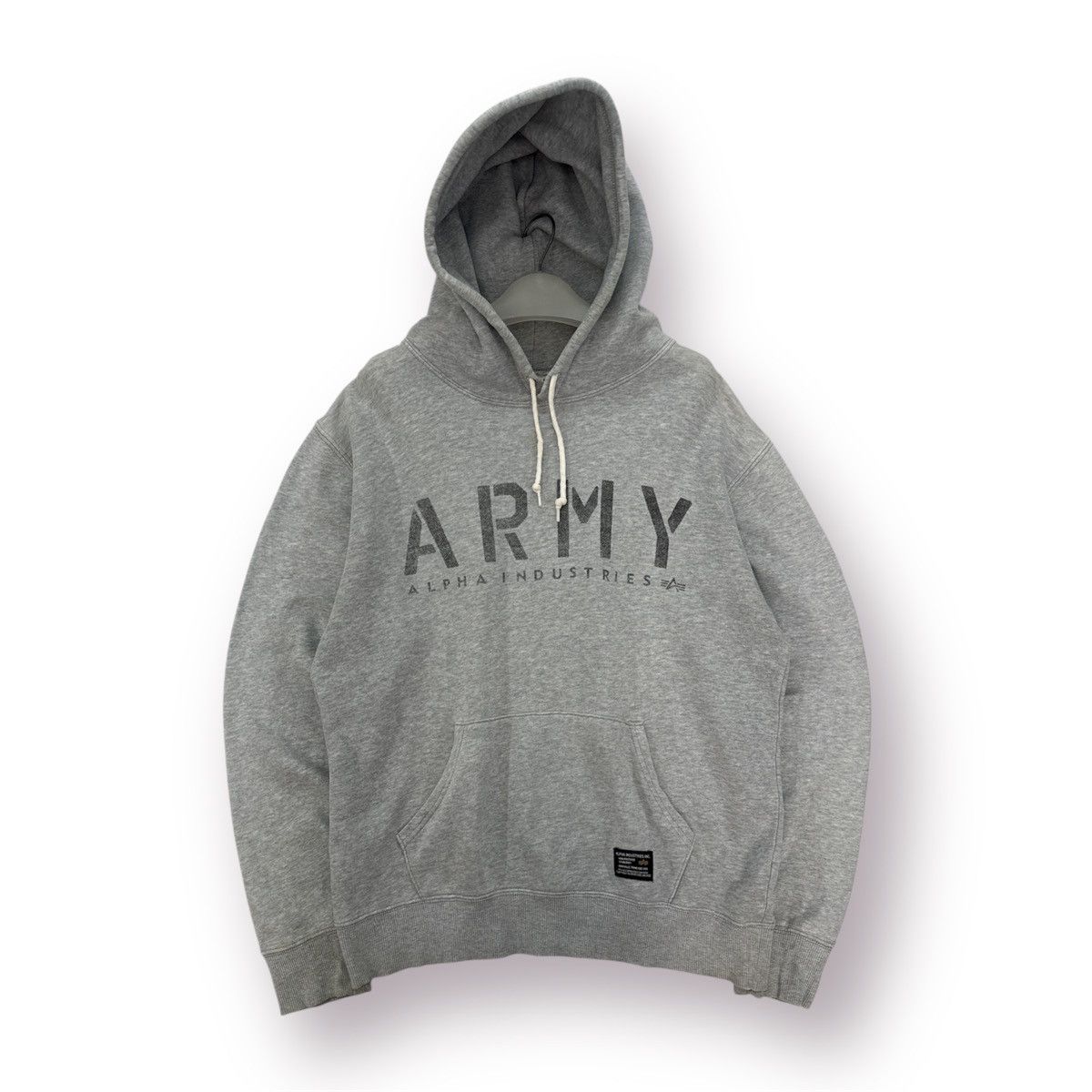 Alpha Industries 🔥 Vintage Y2K Alpha Industries "Army" oversized Hoodie - M Size US M / EU 48-50 / 2 - 1 Thumbnail