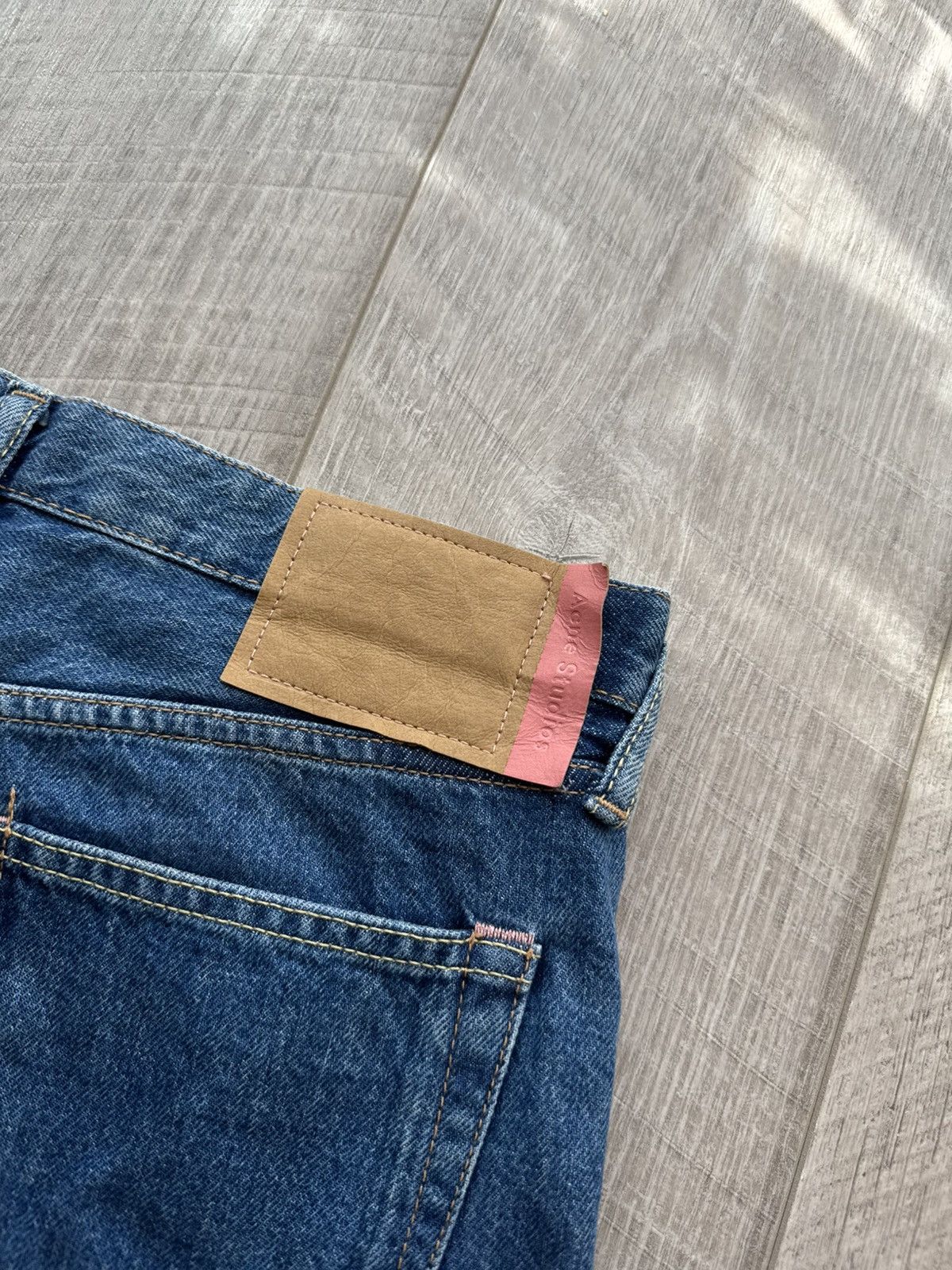 Acne Studios Acne Studios 1998 Dark Blue Trash B00021 29W 32L Size US 29 - 17 Thumbnail