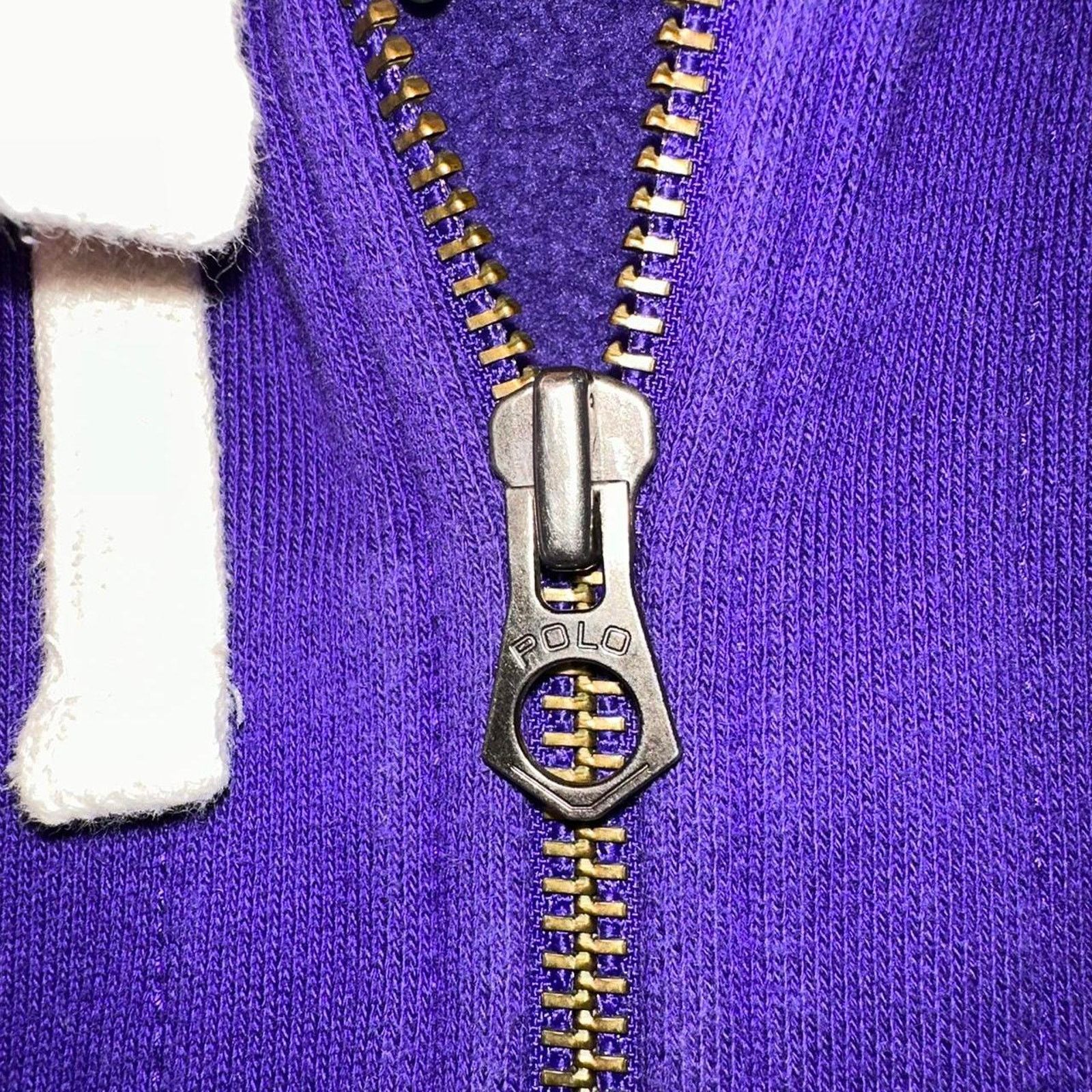 Polo Ralph Lauren Vintage Polo Ralph Lauren Full Zip Hoodie LSU size M Size US M / EU 48-50 / 2 - 3 Thumbnail