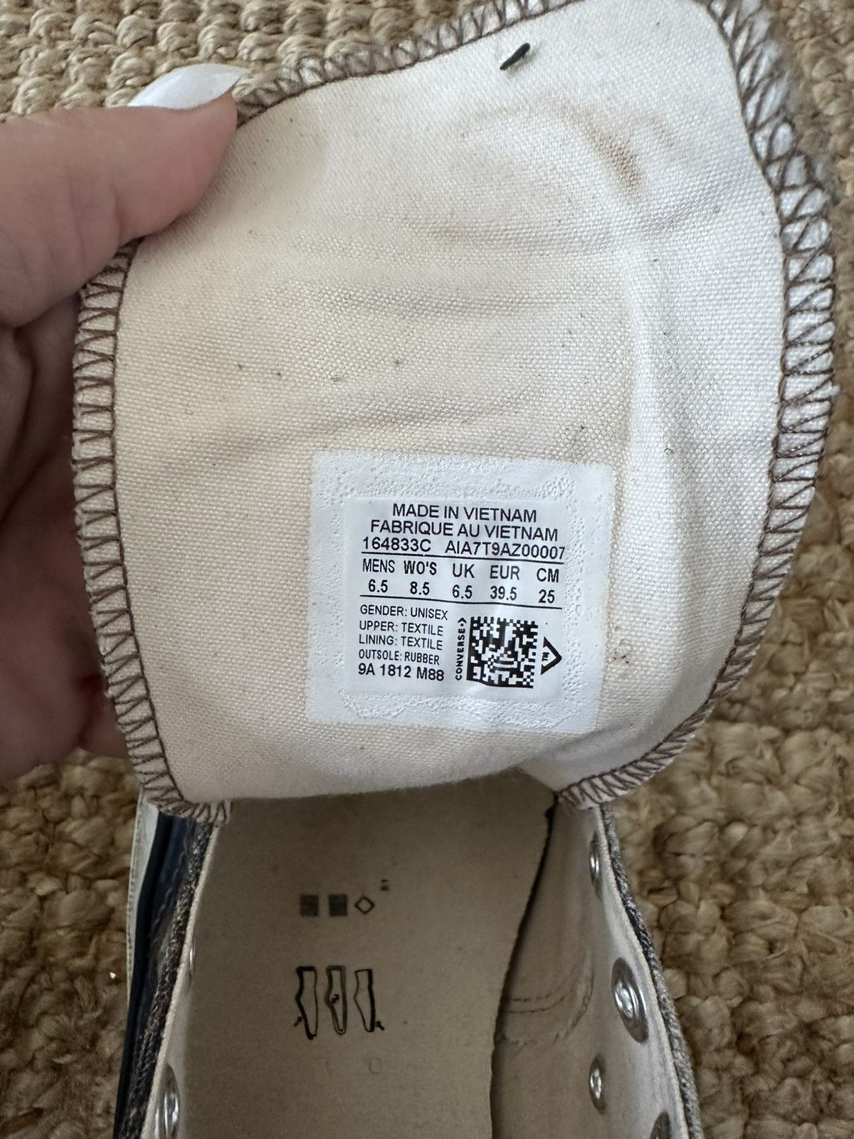 Converse Converse X Undercover Jun Takahashi Chuck Taylor Hi Tops Size US 8.5 / IT 38.5 - 10 Thumbnail
