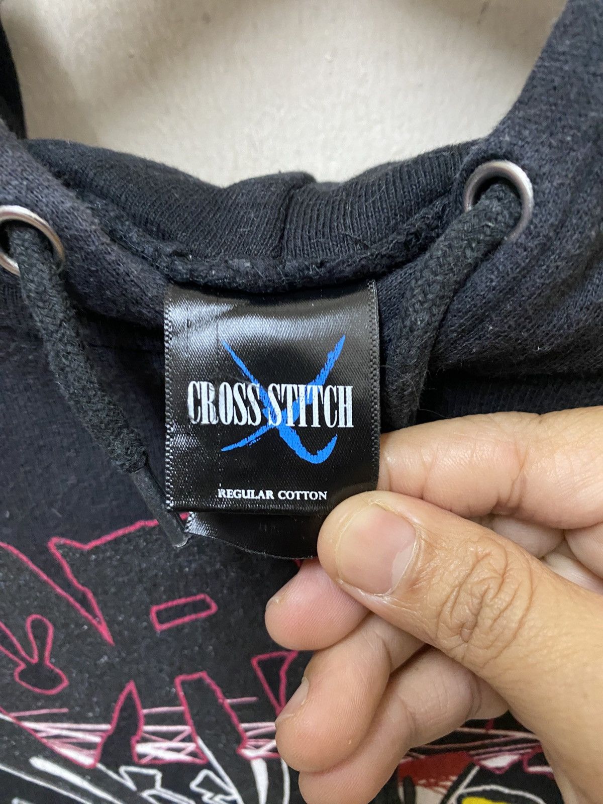 Other Cross Stitch Hodie Black Colour Size US L / EU 52-54 / 3 - 6 Thumbnail
